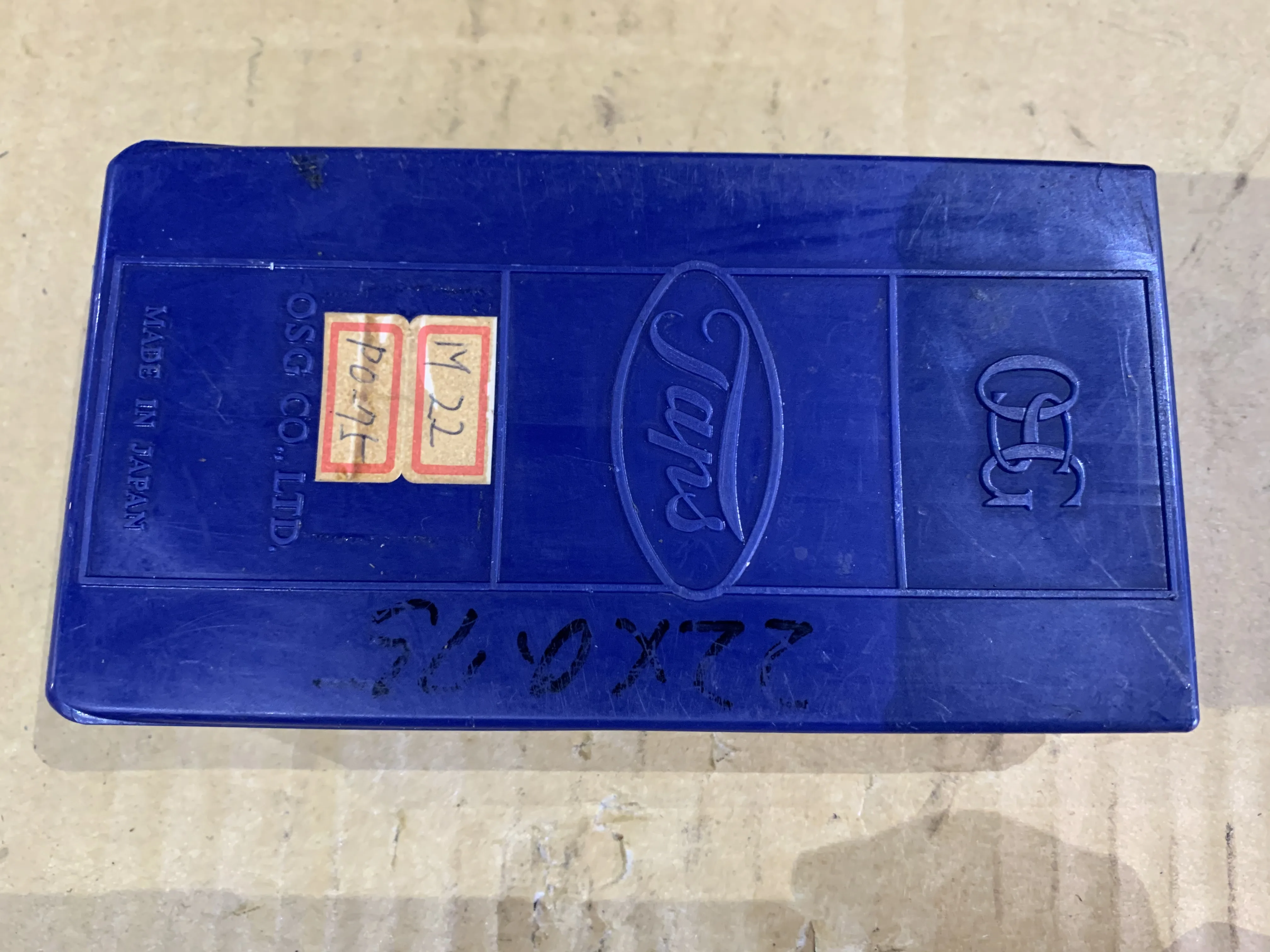 OSG/オーエスジー タップ M22x0.75 SKS2 / OSG Hand Tap M22x0.75 SKS2 TJ220596