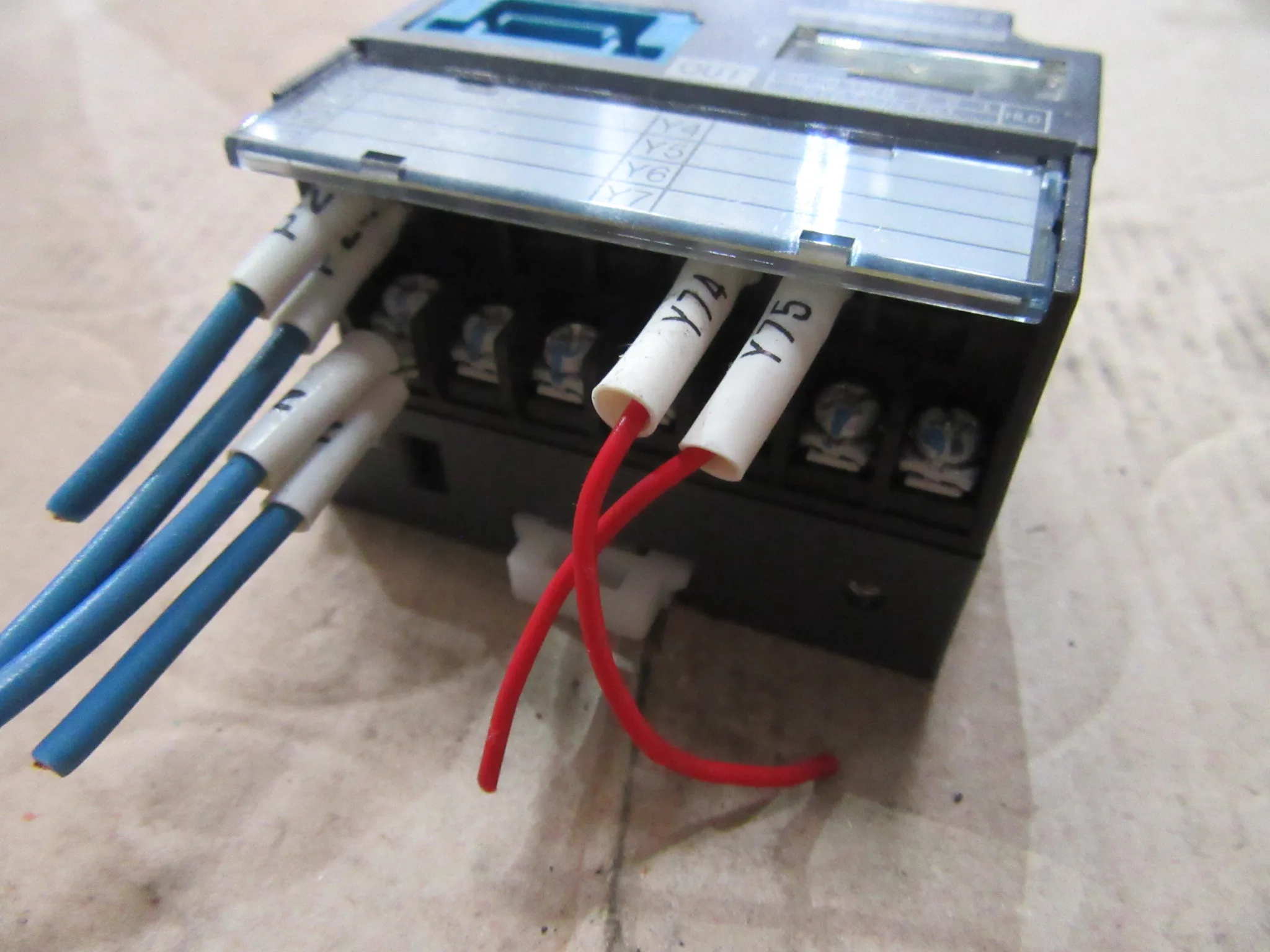 三菱マテリアル リモートI/Oユニット CL2Y8－TP1B2 / MITSUBISHI MATERIALS Remote I/O Unit CL2Y8－TP1B2 TJ220699