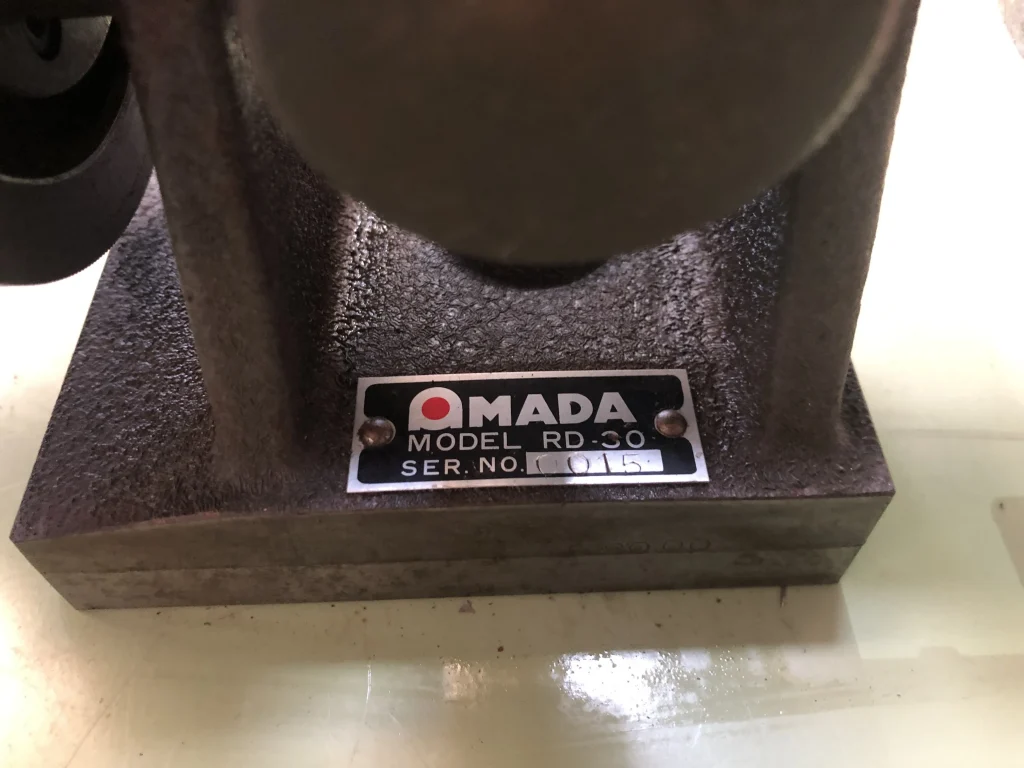 アマダ アジアスドレッサー RD-30 / AMADA Radius Dresser RD-30 TJ220768