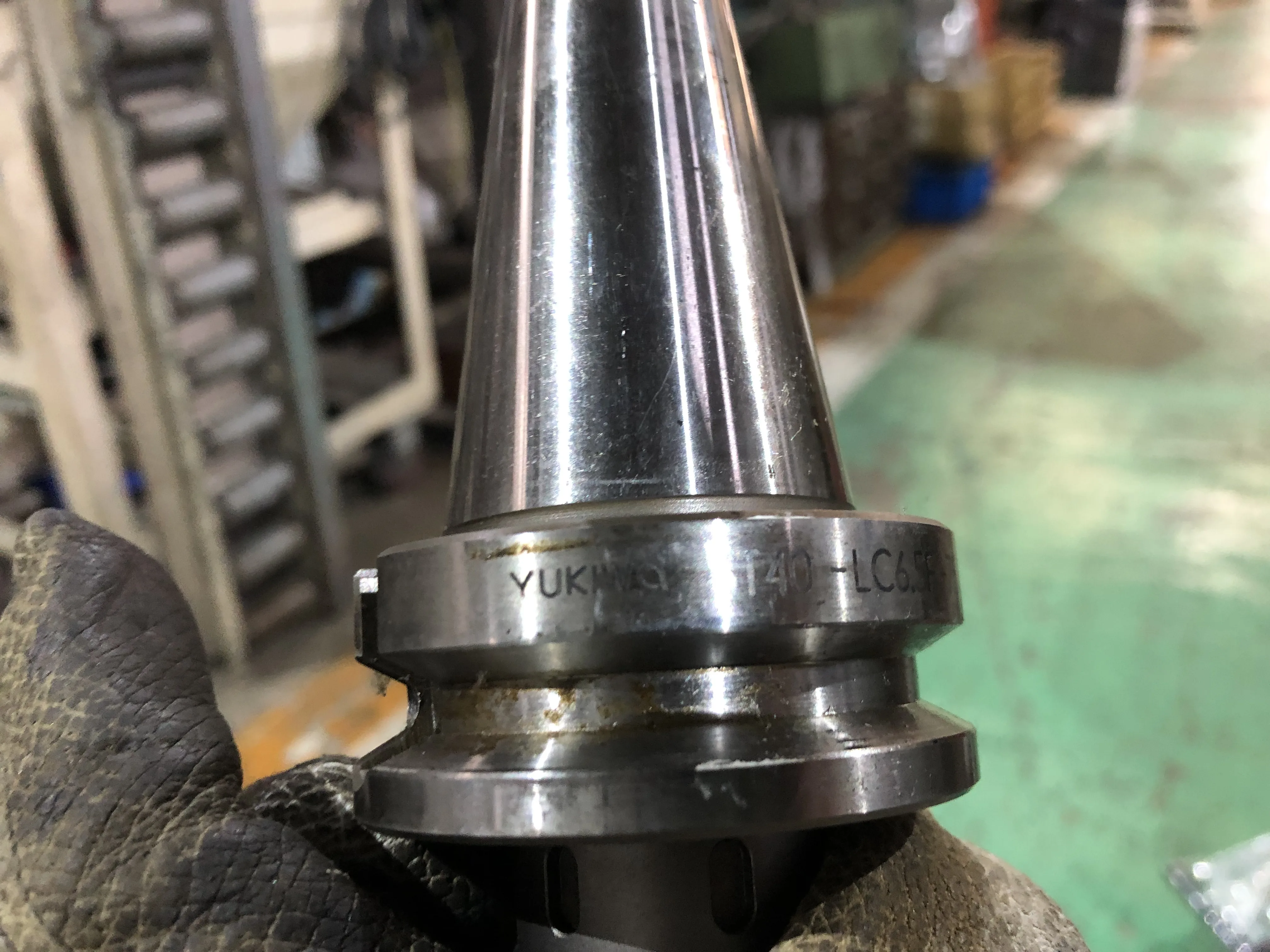 ユキワ精工 BT40 BT40-LC6.5F-75 / YUKIWA SEIKO BT40 CNC Keyless Drill Chuck BT40-LC6.5F-75 TJ220894