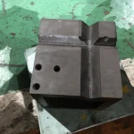 V溝付桝型ブロック 155ｘ155ｍｍ / V-grooved square block 155ｘ155ｍｍ TJ220920