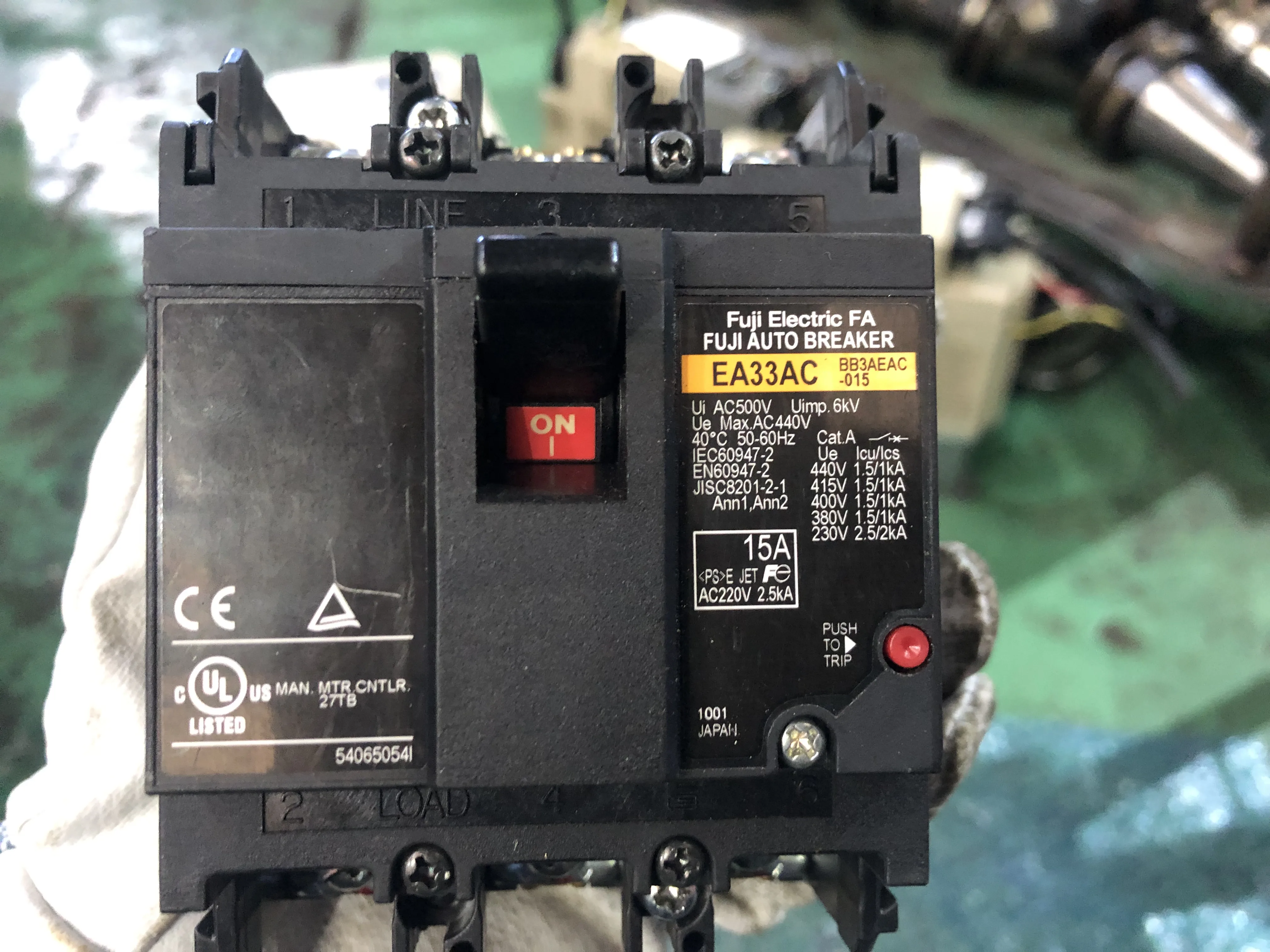 富士電機/富士電機製造 オートブレーカー EA33AC / FUJI ELECTRIC (FE) Auto Breaker EA33AC TJ220998