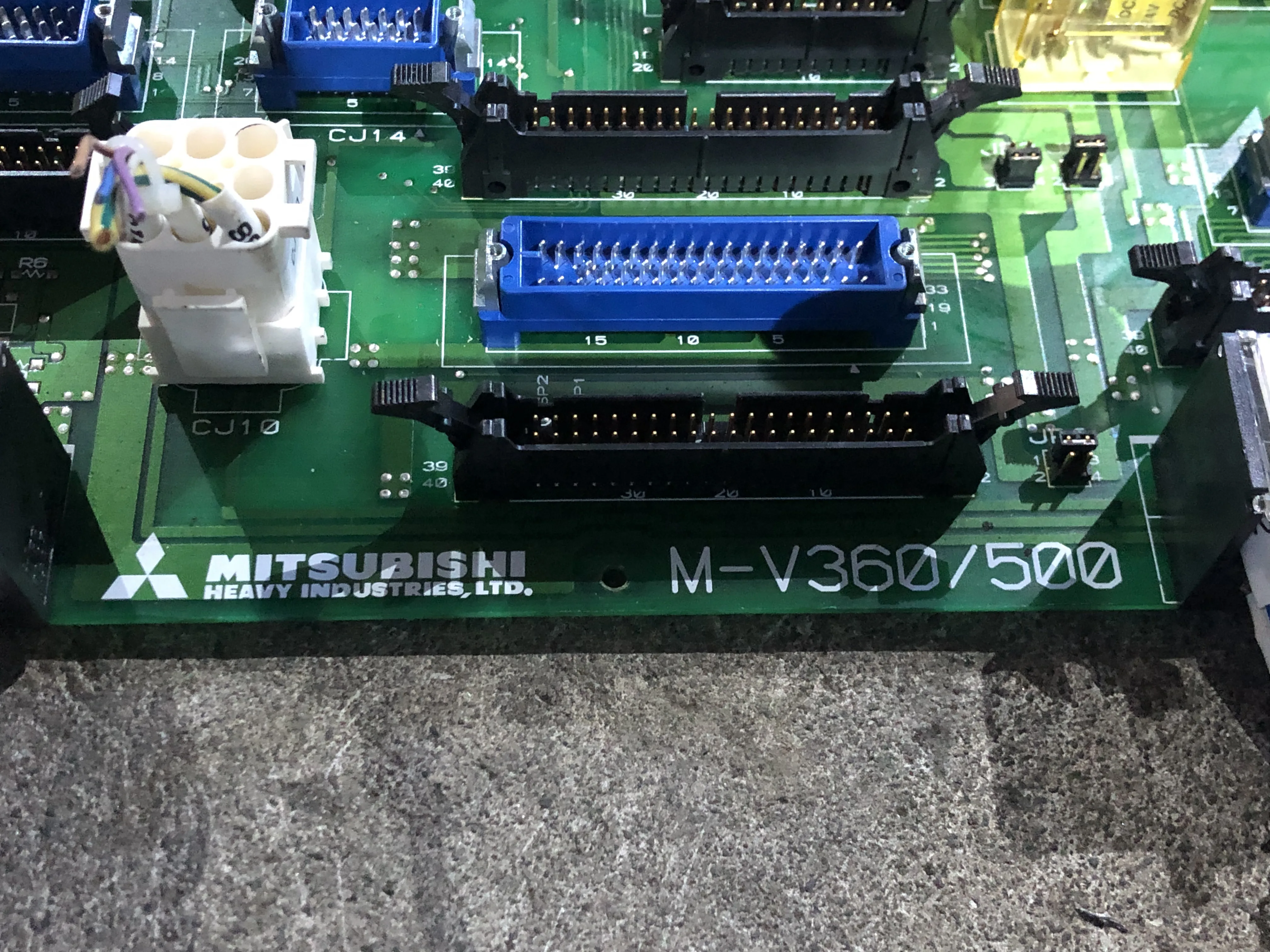 三菱重工業 基板 M-V360/500 / MITSUBISHI HEAVY INDUSTRIES Control PCB M-V360/500 TJ221001