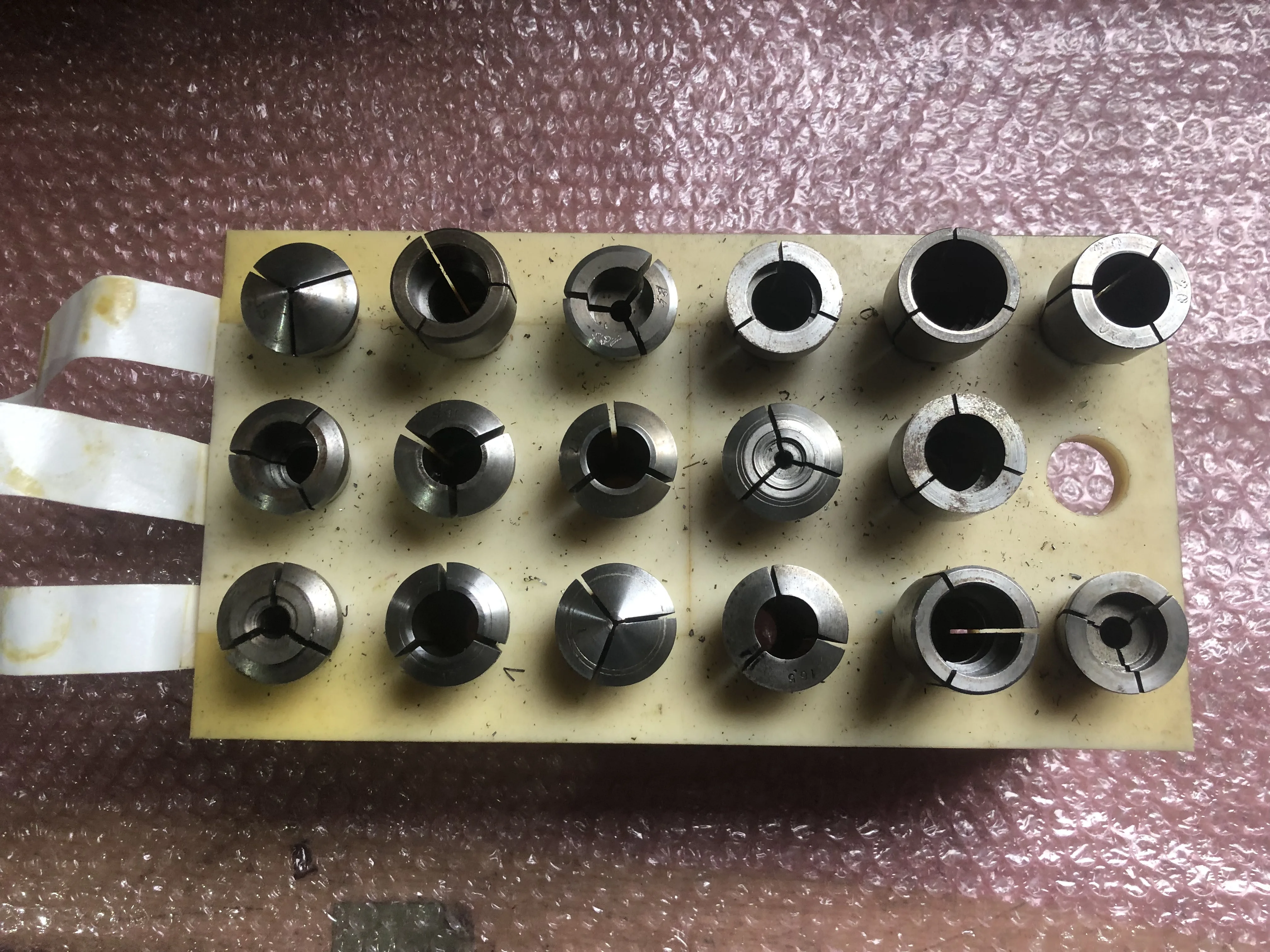 メーカー混在 コレットチャックセット / MIX Collet Chuck Set TJ230019