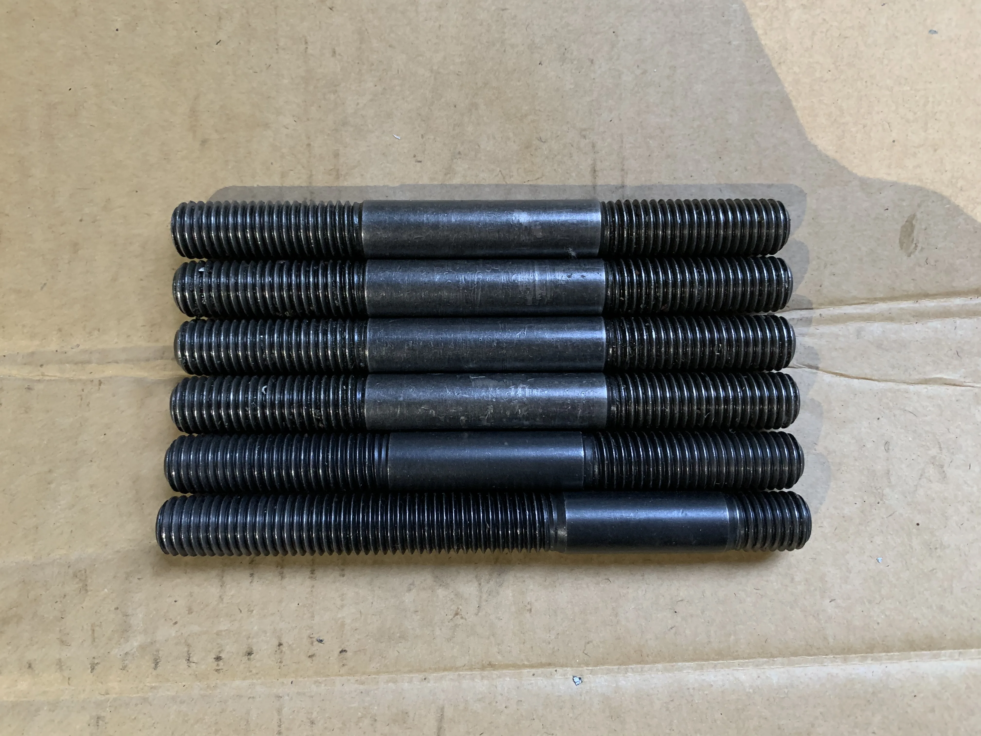 スタッドボルトセット 6本 長さ125mm ねじ径12mm / Stud Bolt Set 6本 長さ125mm ねじ径12mm TJ230038