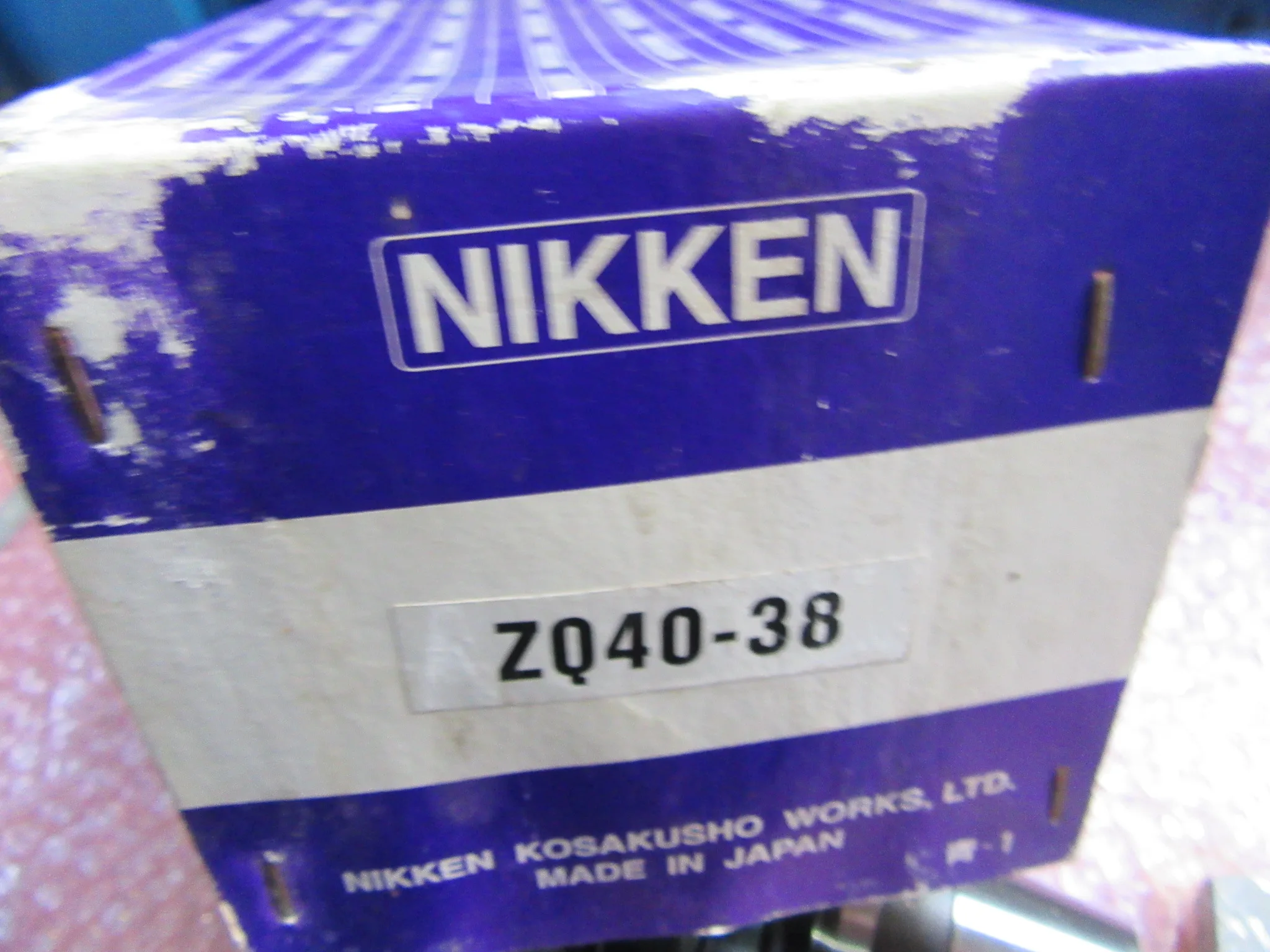 日研工作所 タップホルダー Z38 / NIKKEN KOSAKUSHO WORKS Tap Holder Z38 TJ230103