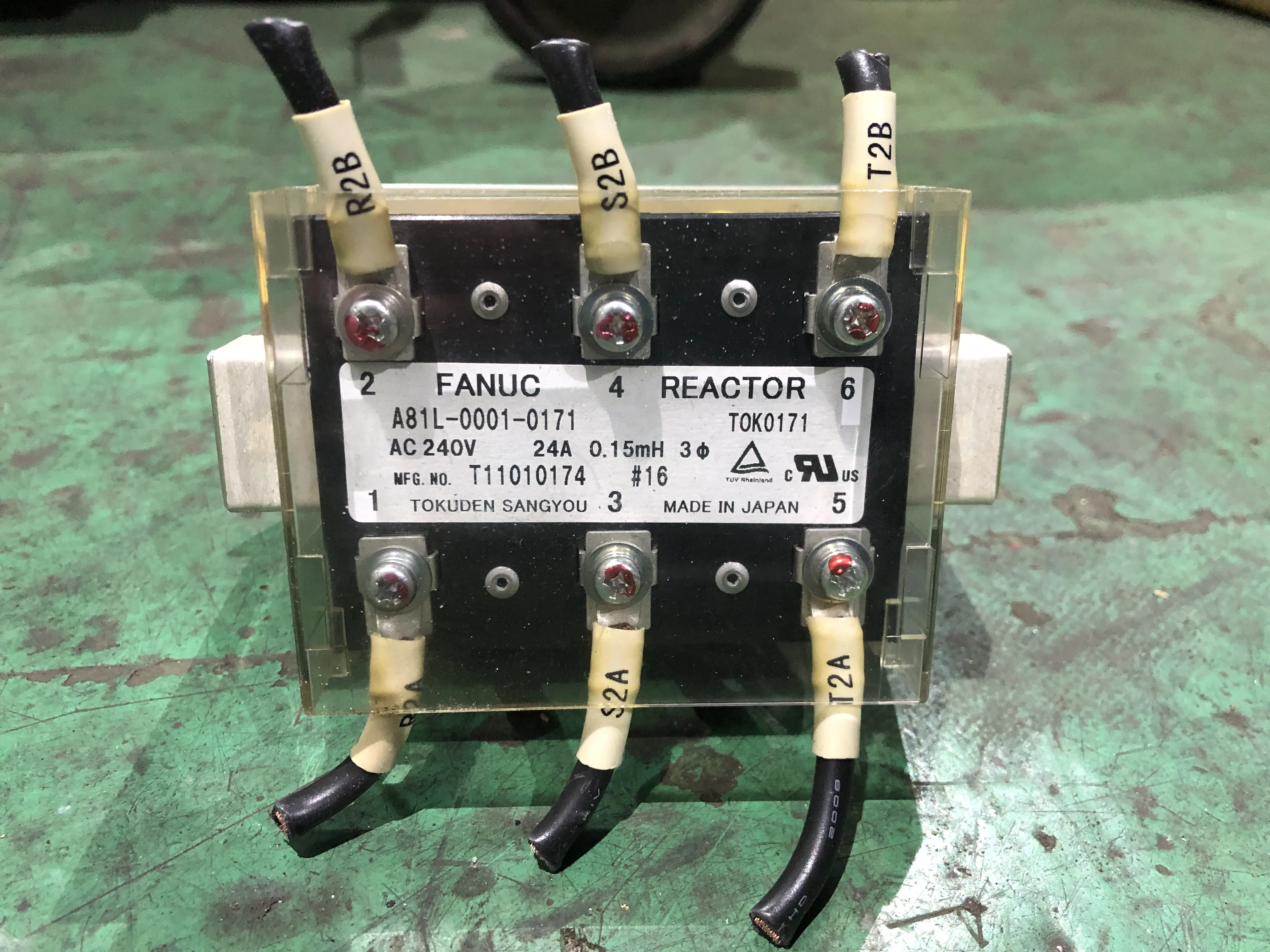 ファナック リアクティブCNCパーツ小型リアクタ A81L-0001-0171 / FANUC Fanuc Reactive CNC Parts Small Reactor A81L-0001-0171 TJ230205