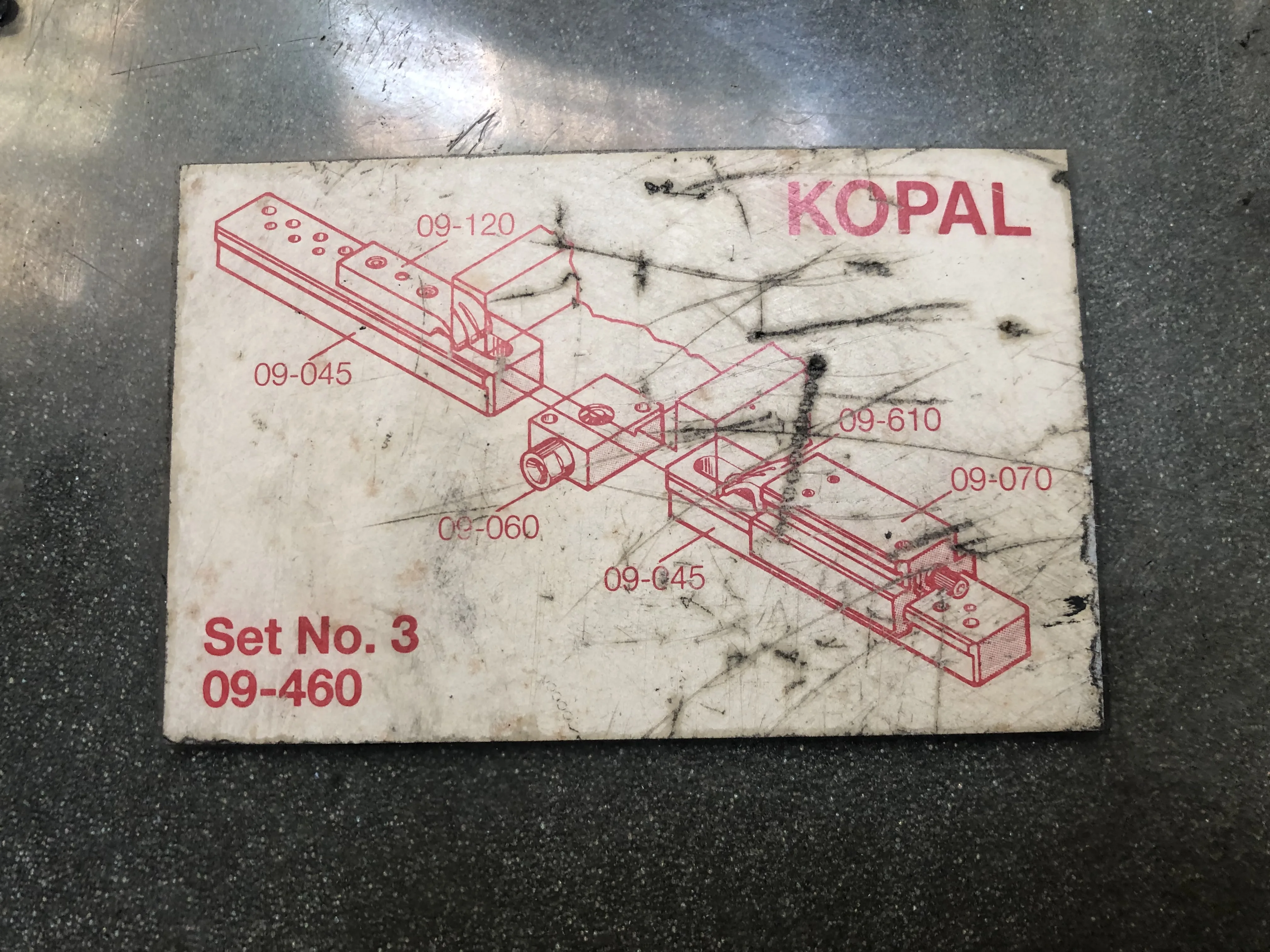 ノガ KOPAL クランプセット No.3 (09-460) / NOGA ENGINEERING KOPAL Clamp Set No.3 (09-460) TJ230209
