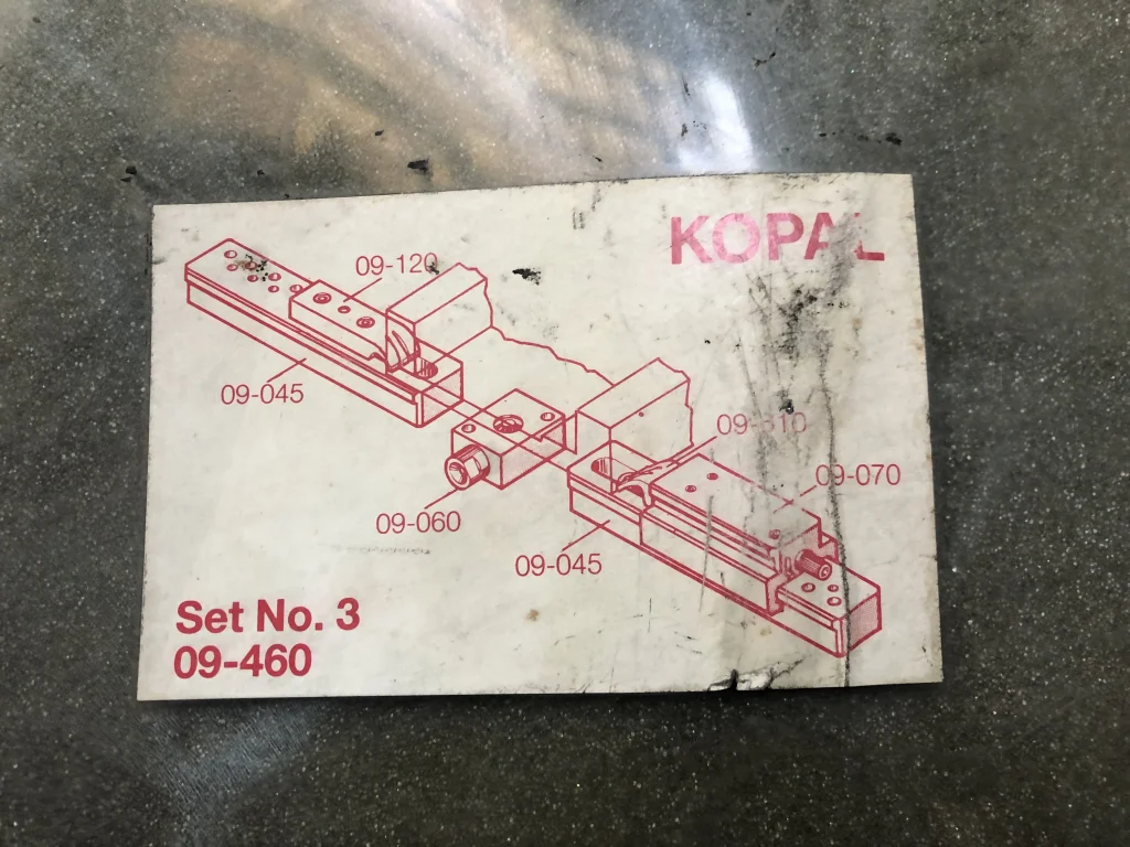 ノガ KOPAL クランプセット No.3 (09-460) / NOGA ENGINEERING KOPAL Clamp Set No.3 (09-460) TJ230210