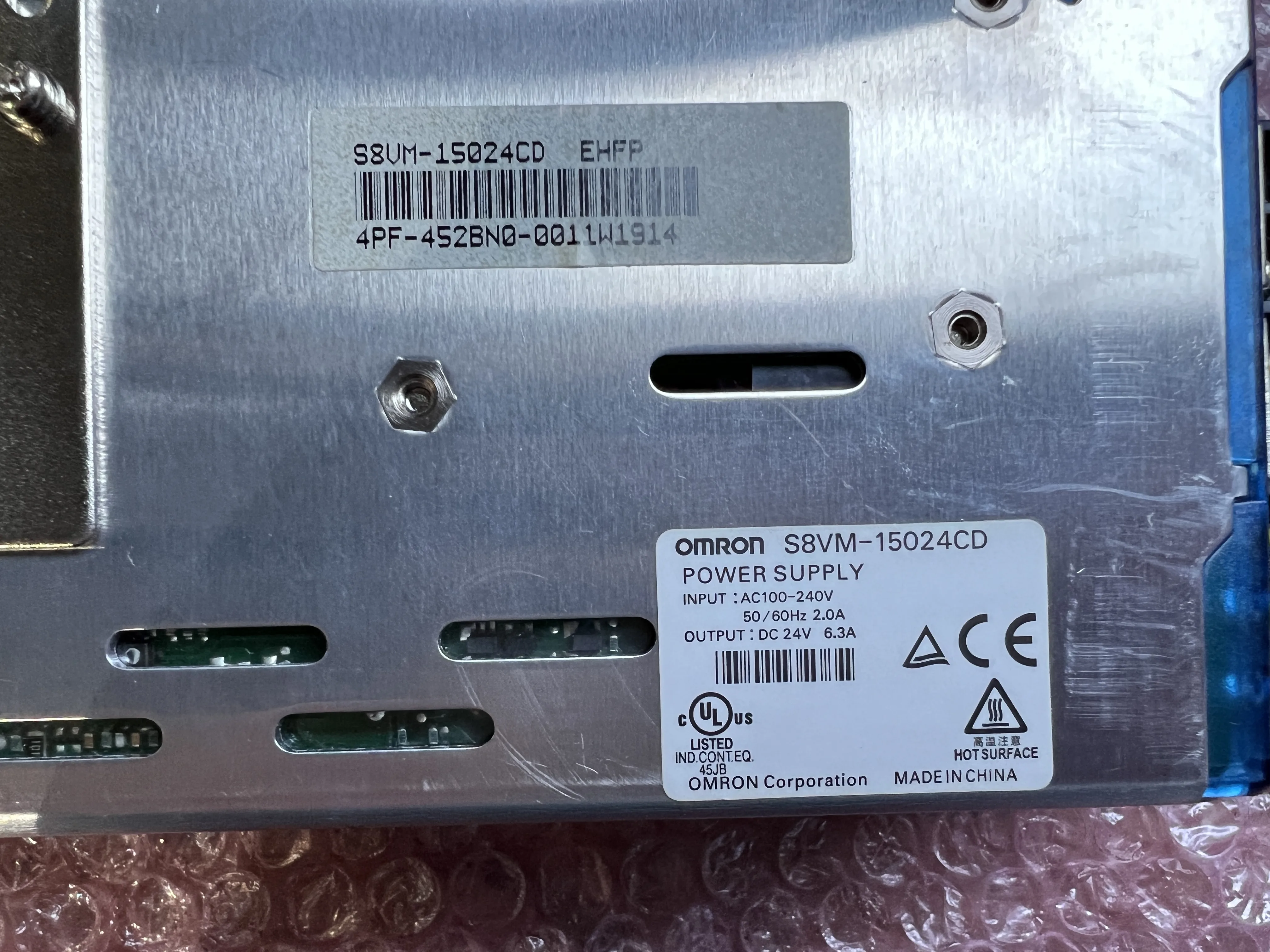 オムロン スイッチングパワーサプライ S8VM-15024CD / OMRON Switching Power Supply S8VM-15024CD TJ230246
