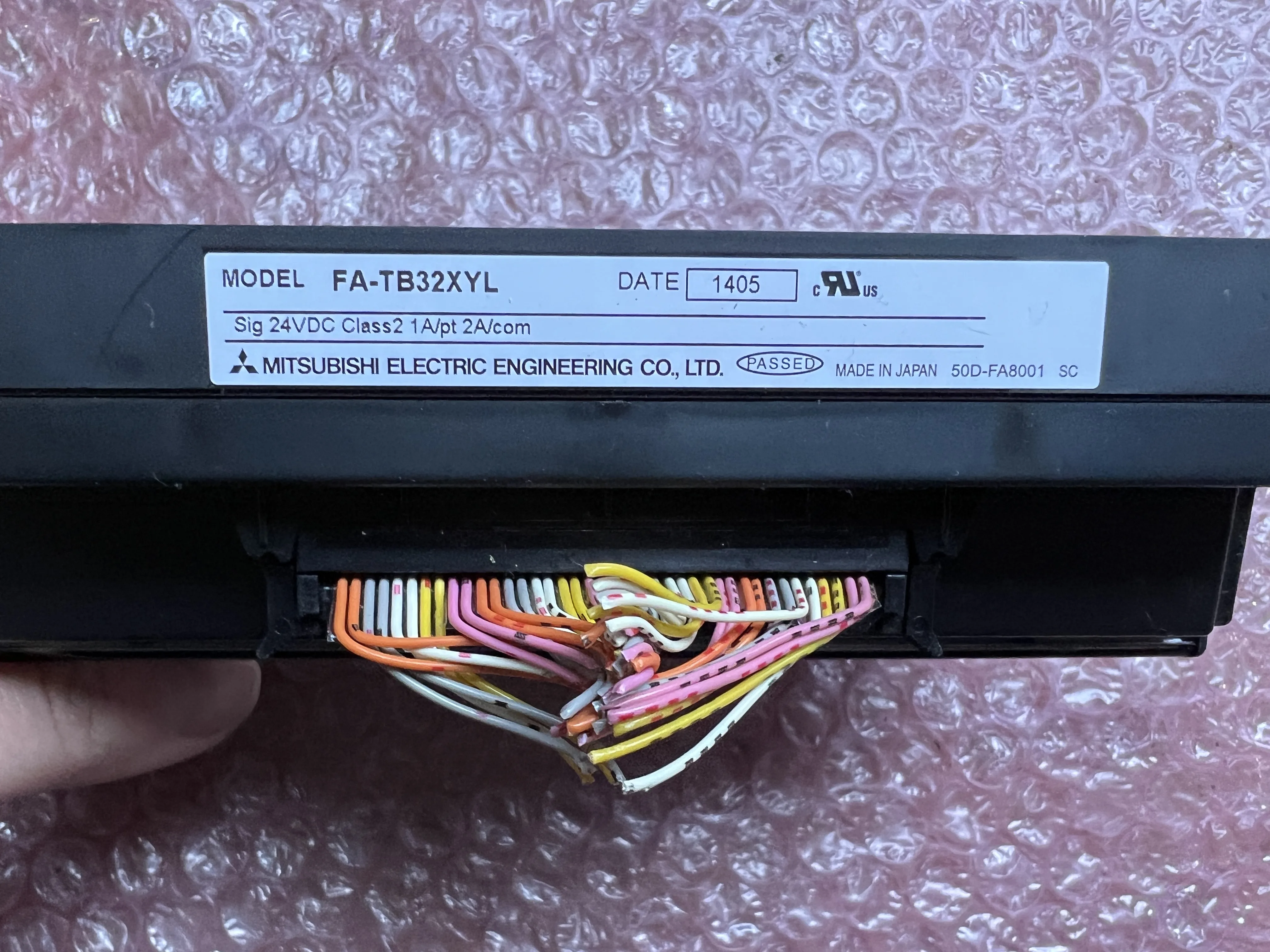 三菱マテリアル 端子台変換ユニット FA-TB32XYL / MITSUBISHI MATERIALS Terminal Block Unit FA-TB32XYL TJ230252