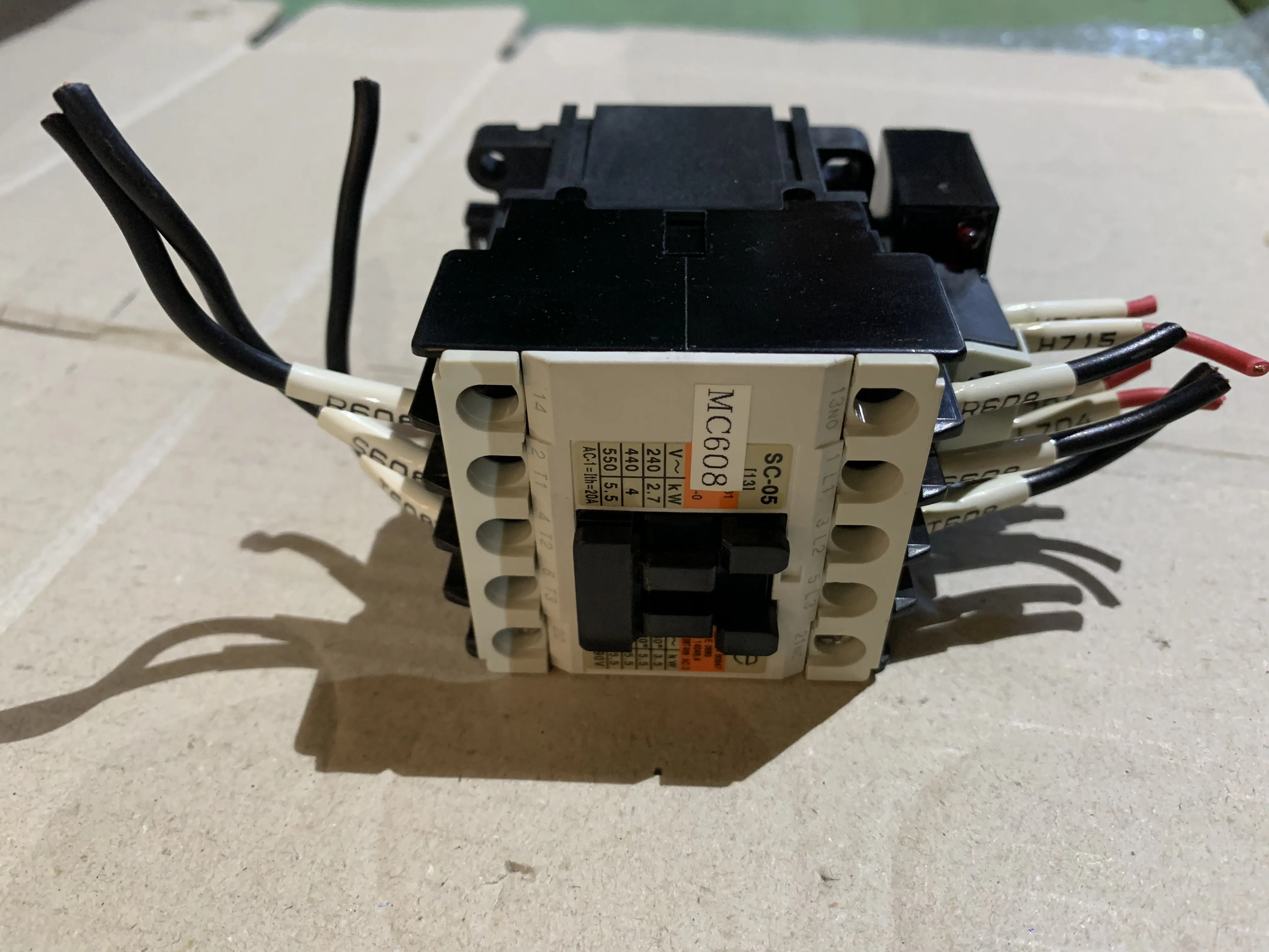 富士電機/富士電機製造 SCシリーズ電磁接触器 SC-05 / FUJI ELECTRIC (FE) SC Series Electromagnetic Contactor SC-05 TJ230283