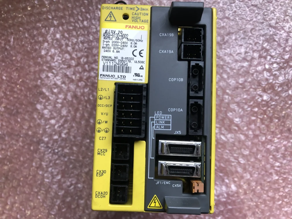 ファナック ファンクサーボドライバー A06B-6130-H002(BiSV20) / FANUC Fanuc Servo Amplifier A06B-6130-H002(BiSV20) TJ230335
