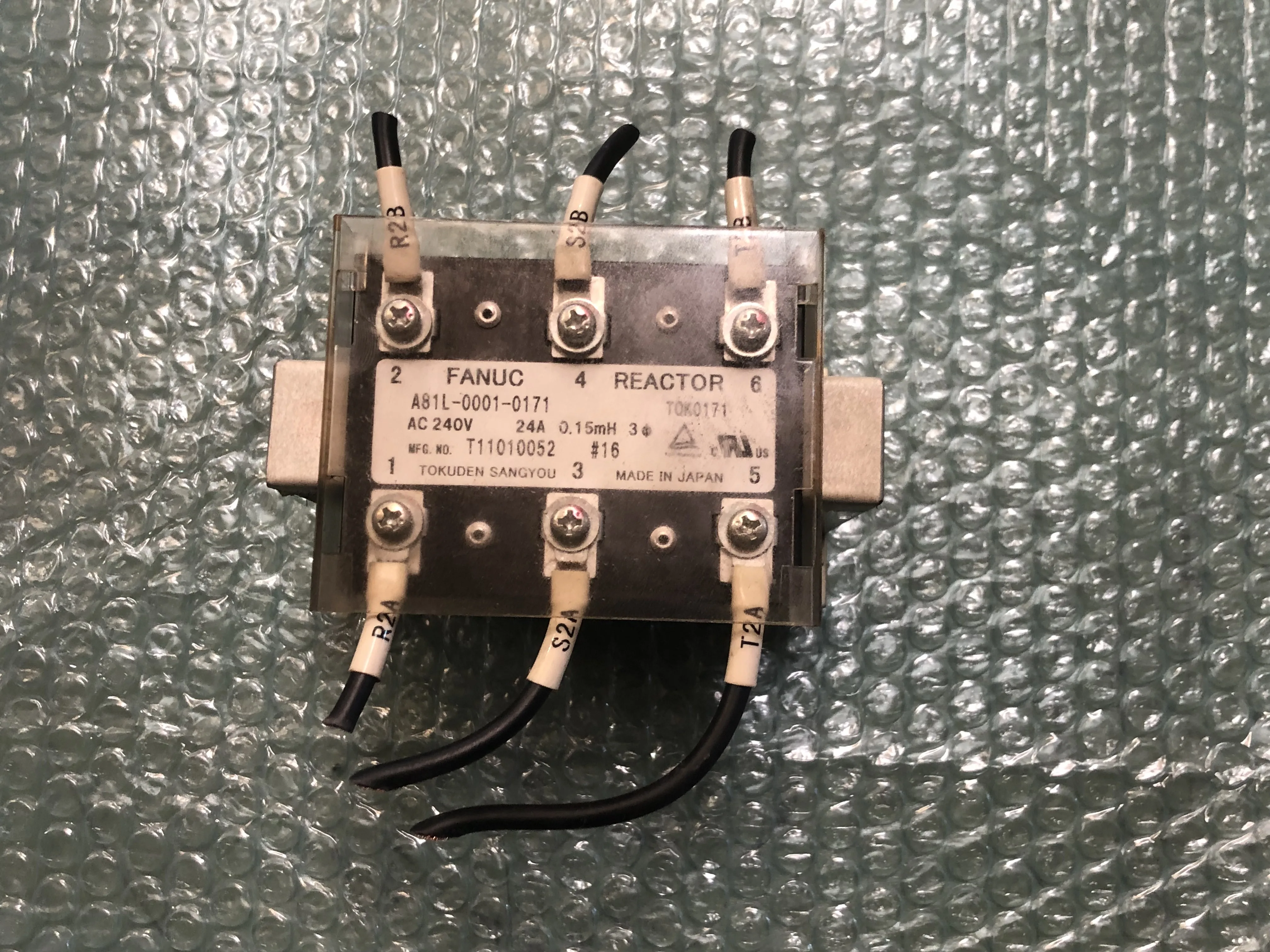 ファナック リアクター A81L-0001-0171 / FANUC FANUC Reactor A81L-0001-0171 TJ230347