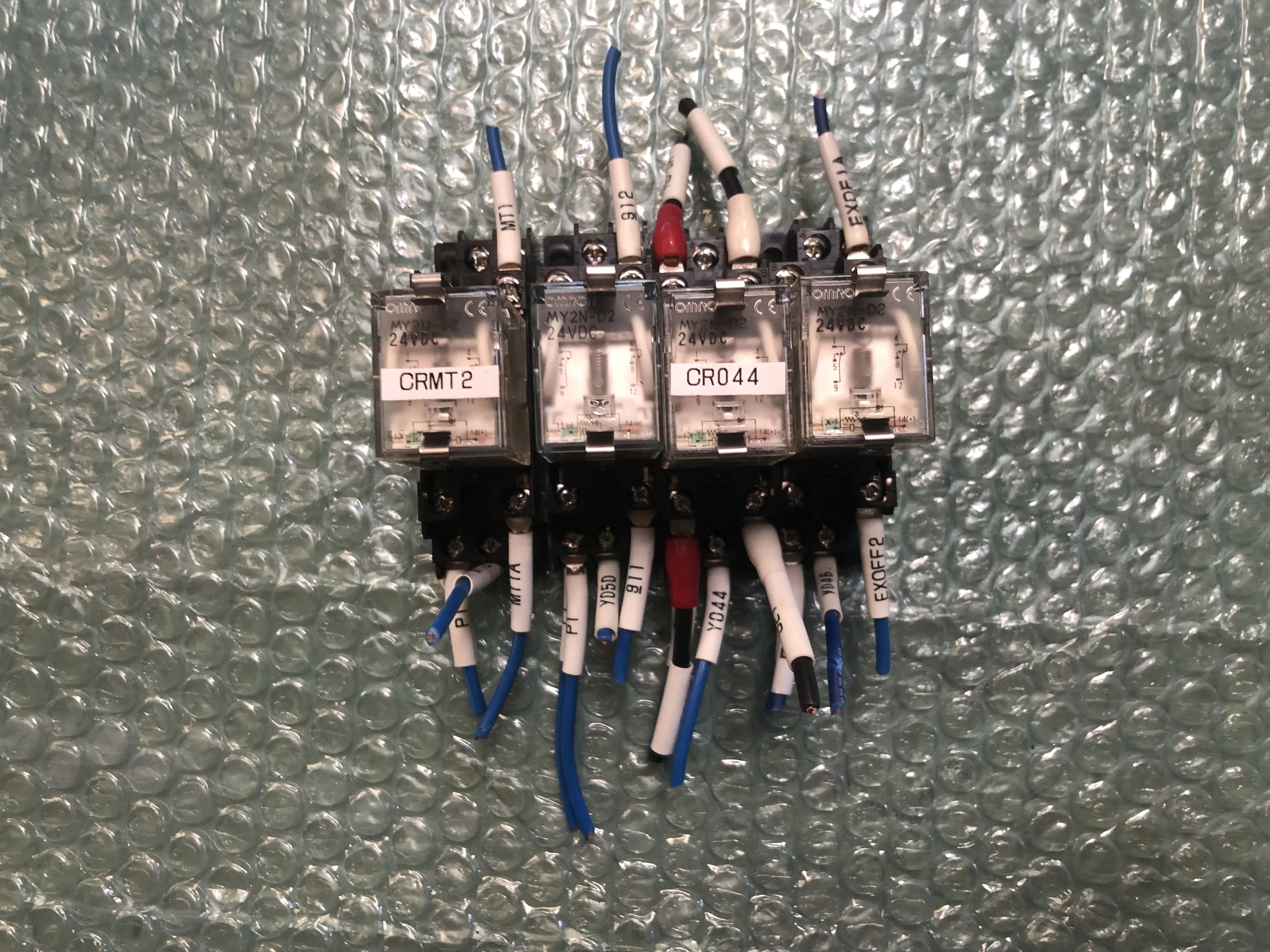 オムロン ミニパワーリレー MY2N-D2（4個） / OMRON Mini Power Relay MY2N-D2（4個） TJ230371