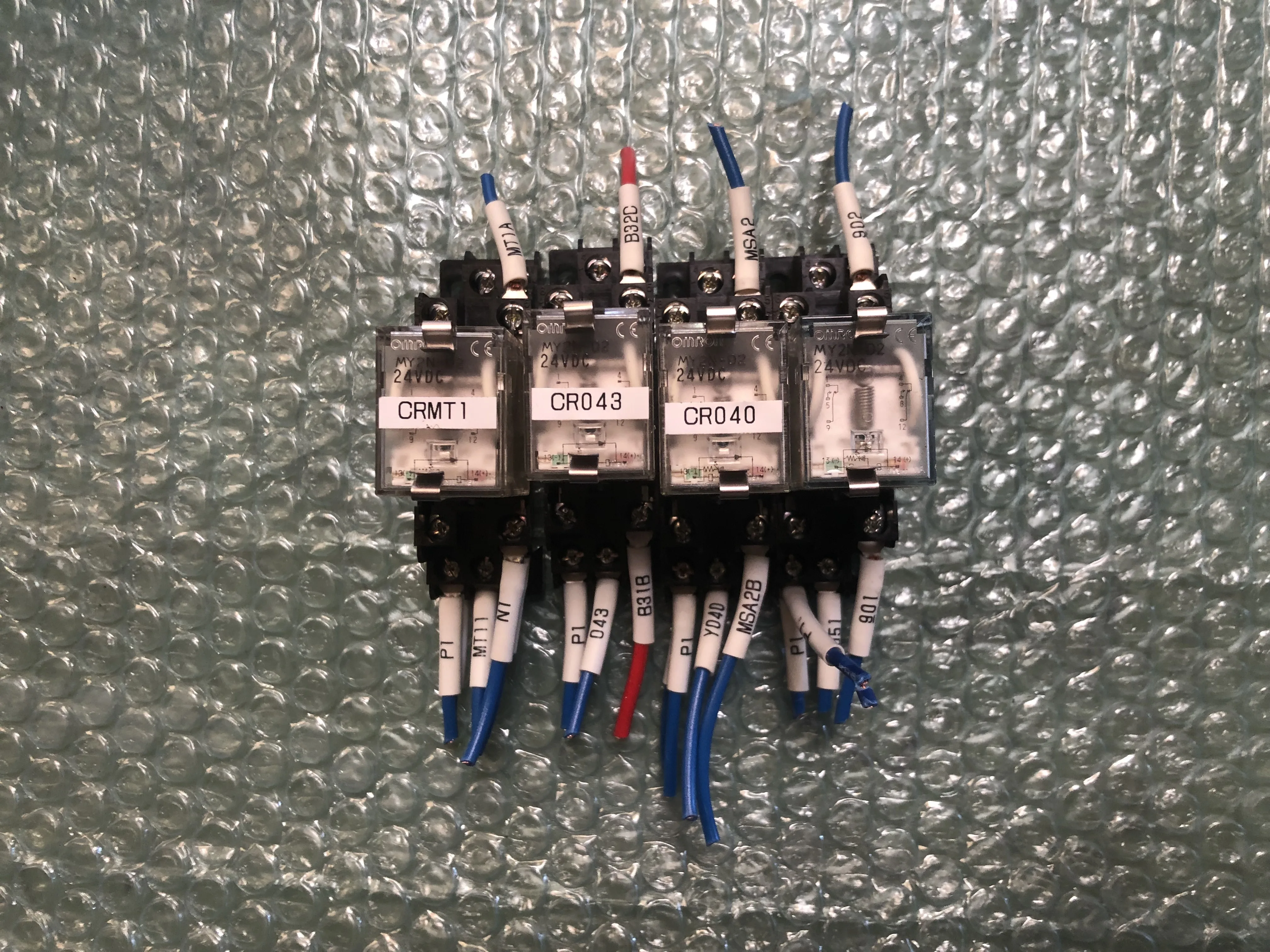 オムロン ミニパワーリレー MY2N-D2（4個） / OMRON Mini Power Relay MY2N-D2（4個） TJ230372