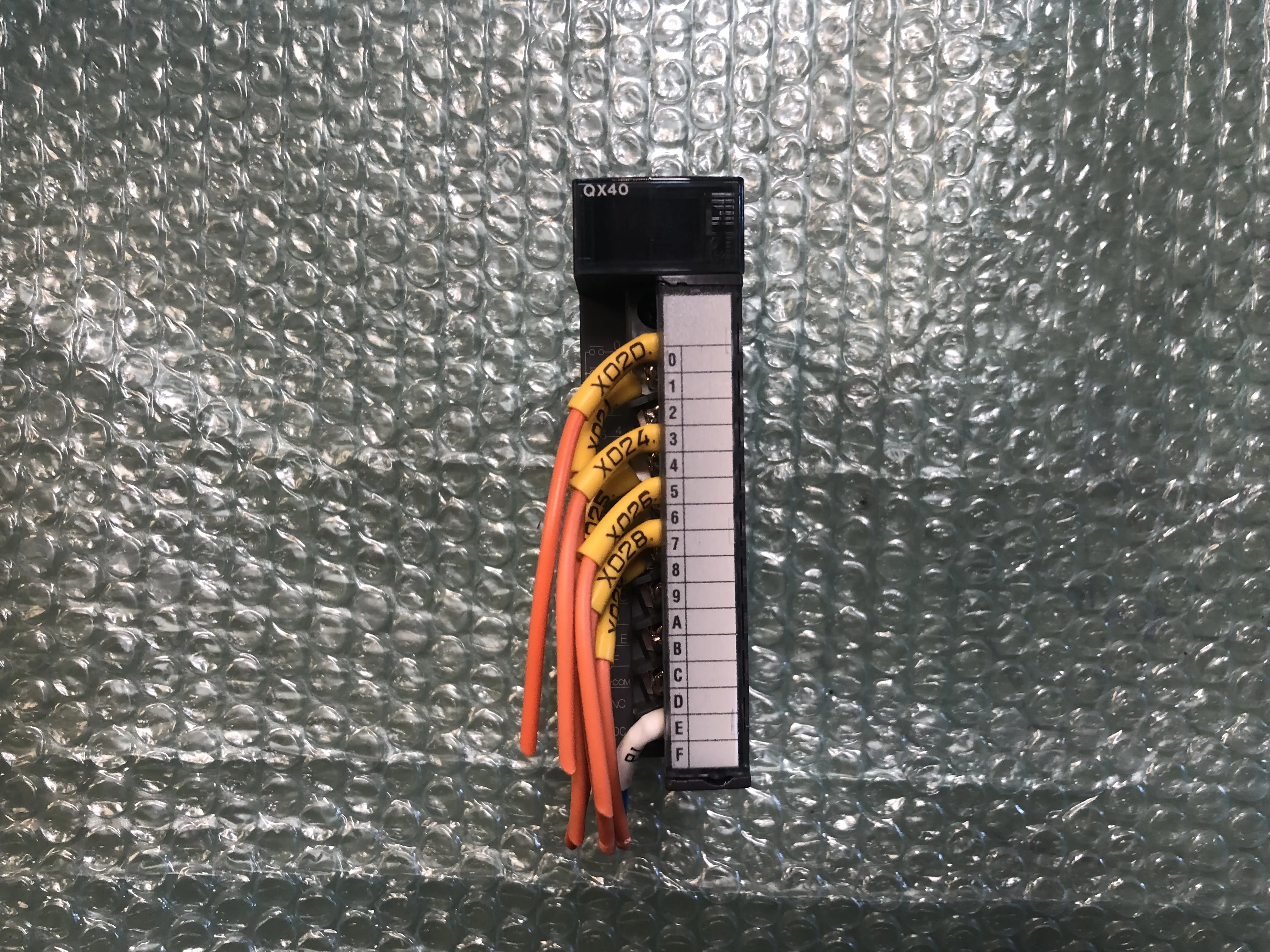 三菱マテリアル 入力ユニット QX40 / MITSUBISHI MATERIALS PLC Input Module QX40 TJ230378