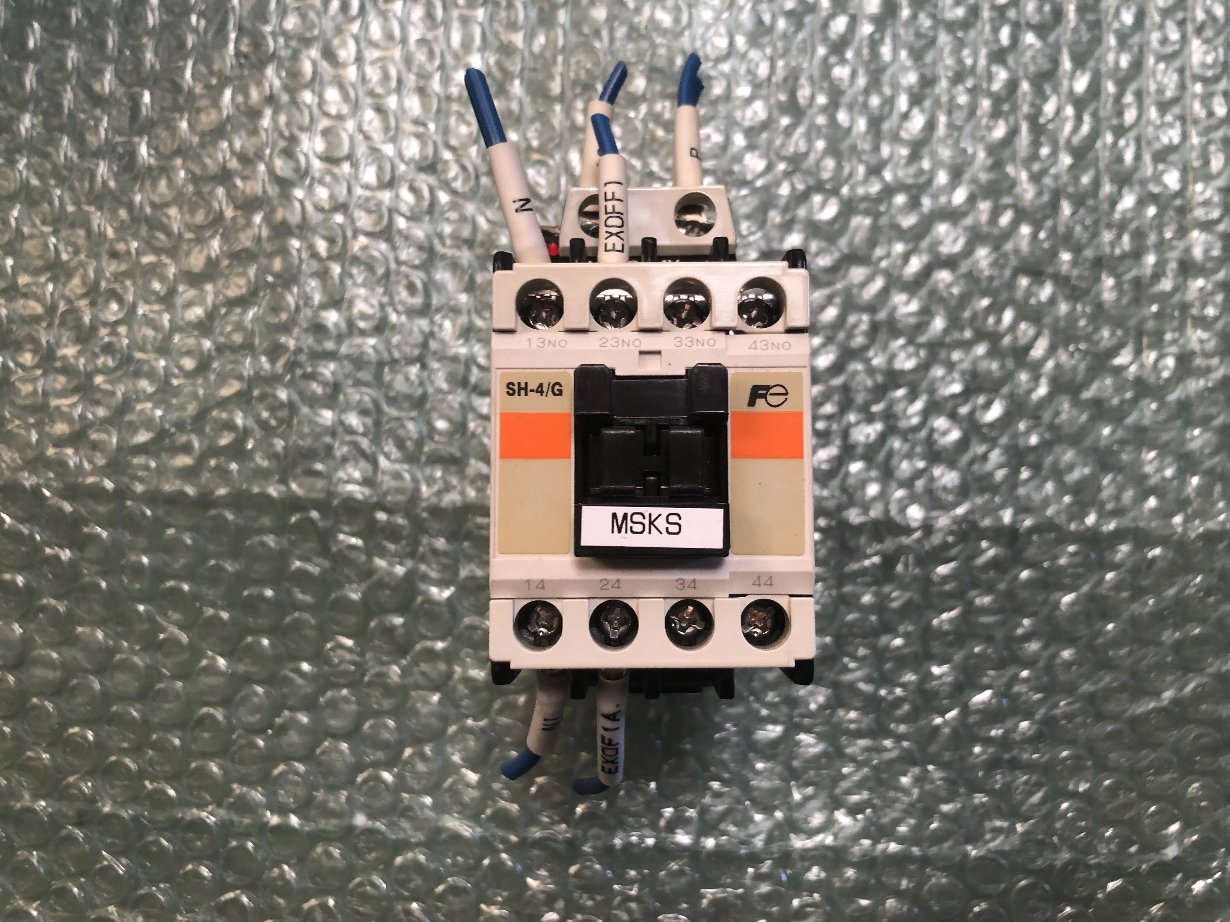 富士電機/富士電機製造 補助継電器 SH-4/G / FUJI ELECTRIC (FE) Magnetic Contactor SH-4/G TJ230389