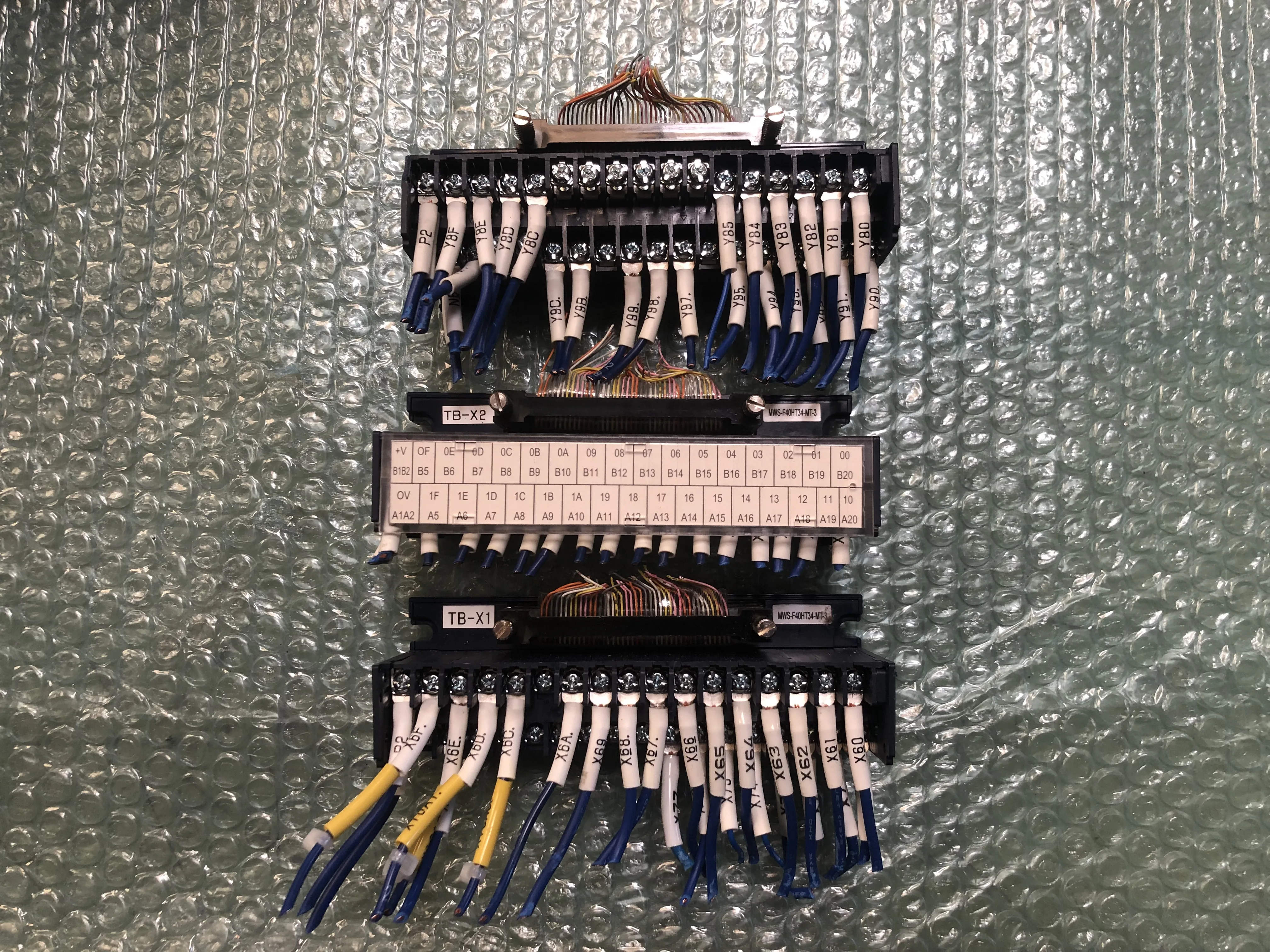 ミスミ/三住商事 PLCコネクタ端子台 MWS-F40HT34-MT-3（3個） / MISUMI CORP PLC Connector Terminal Block MWS-F40HT34-MT-3（3個） TJ230445
