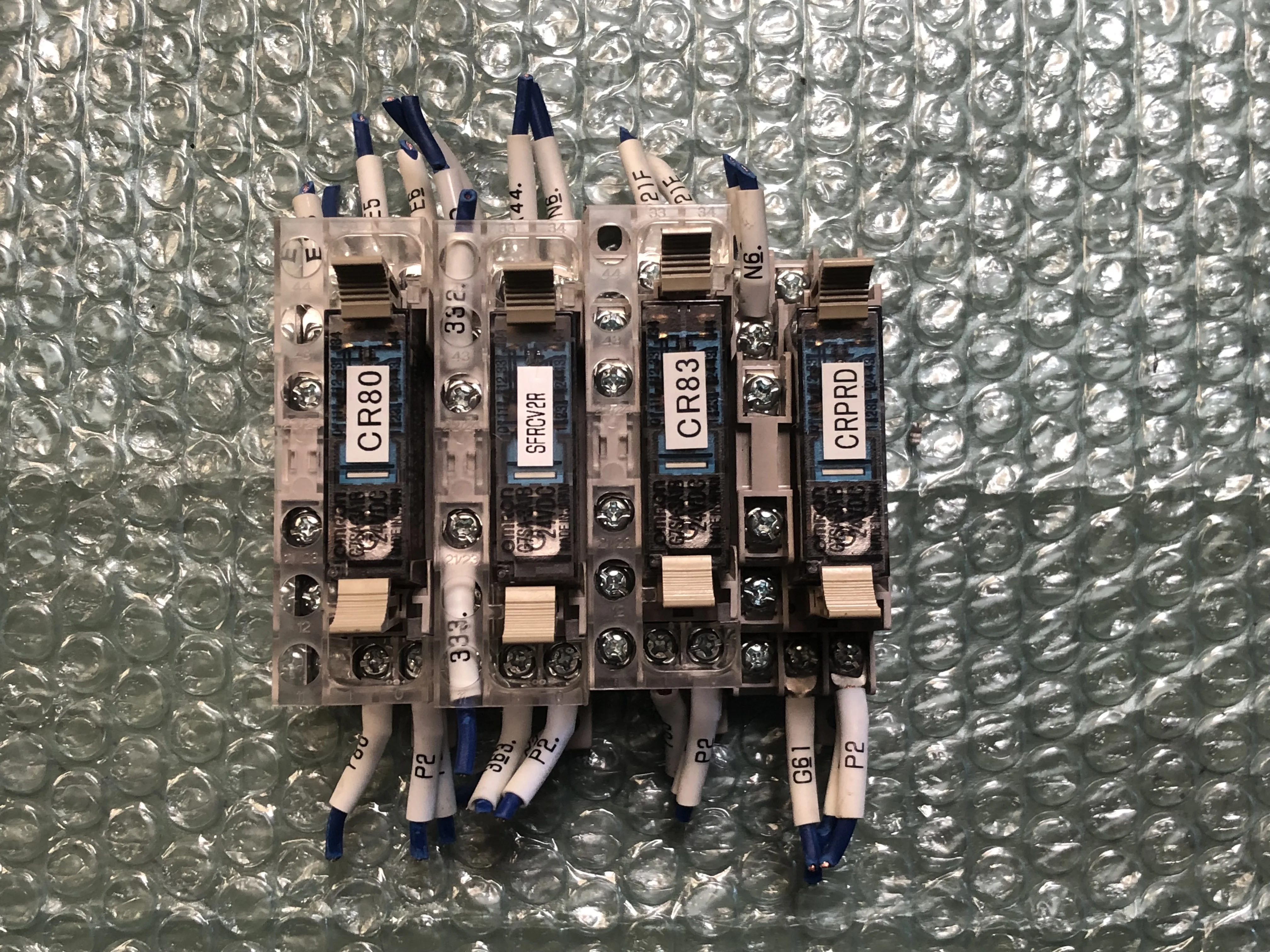 オムロン セーフティリレーソケット P7SA-10F-ND DC24V（4個） / OMRON Safety Relay Socket P7SA-10F-ND DC24V（4個） TJ230449