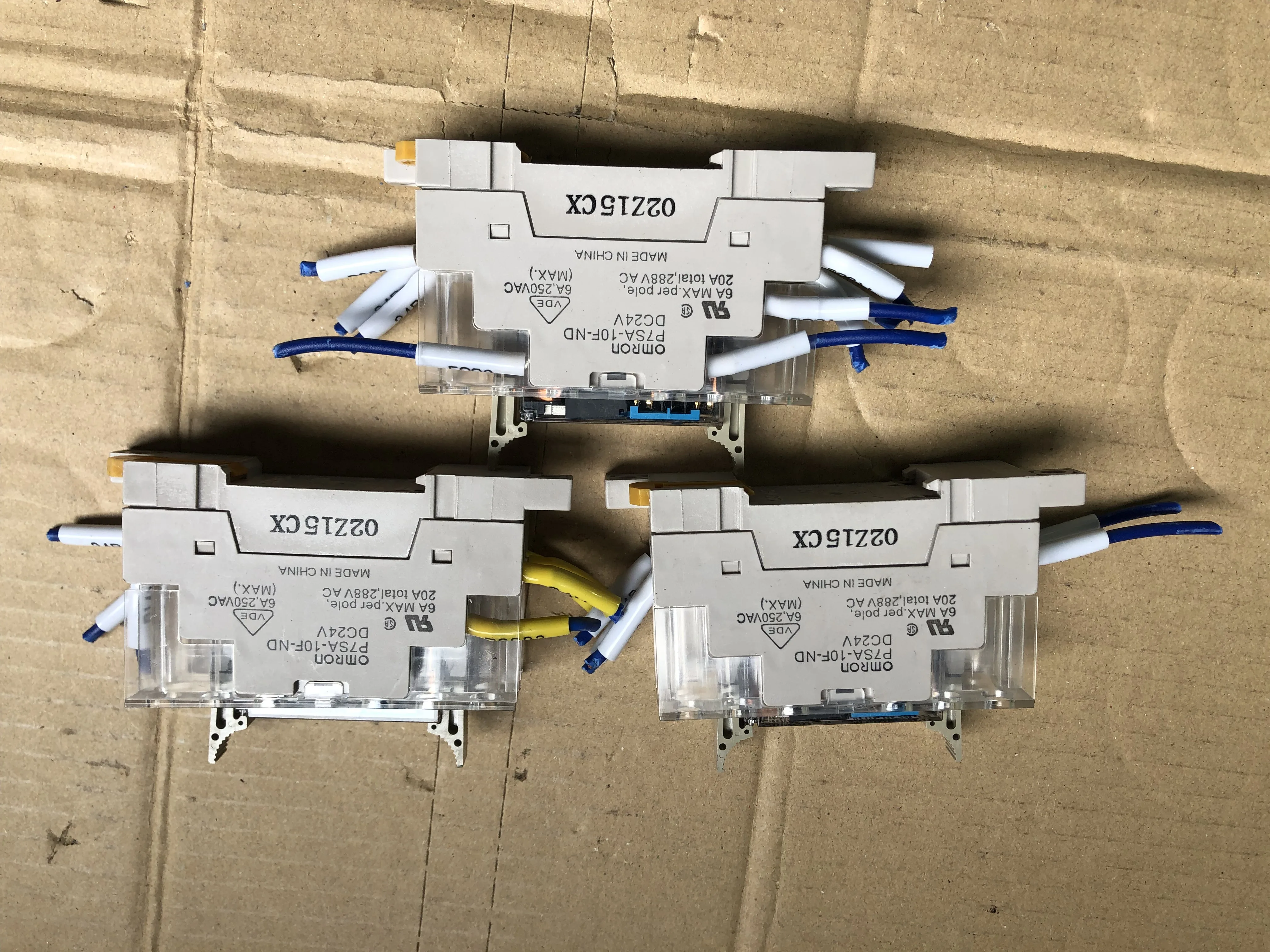 オムロン セーフティリレーソケット P7SA-10F-ND：1セット5個 / OMRON Safety Relay Socket P7SA-10F-ND：1セット5個 TJ230522