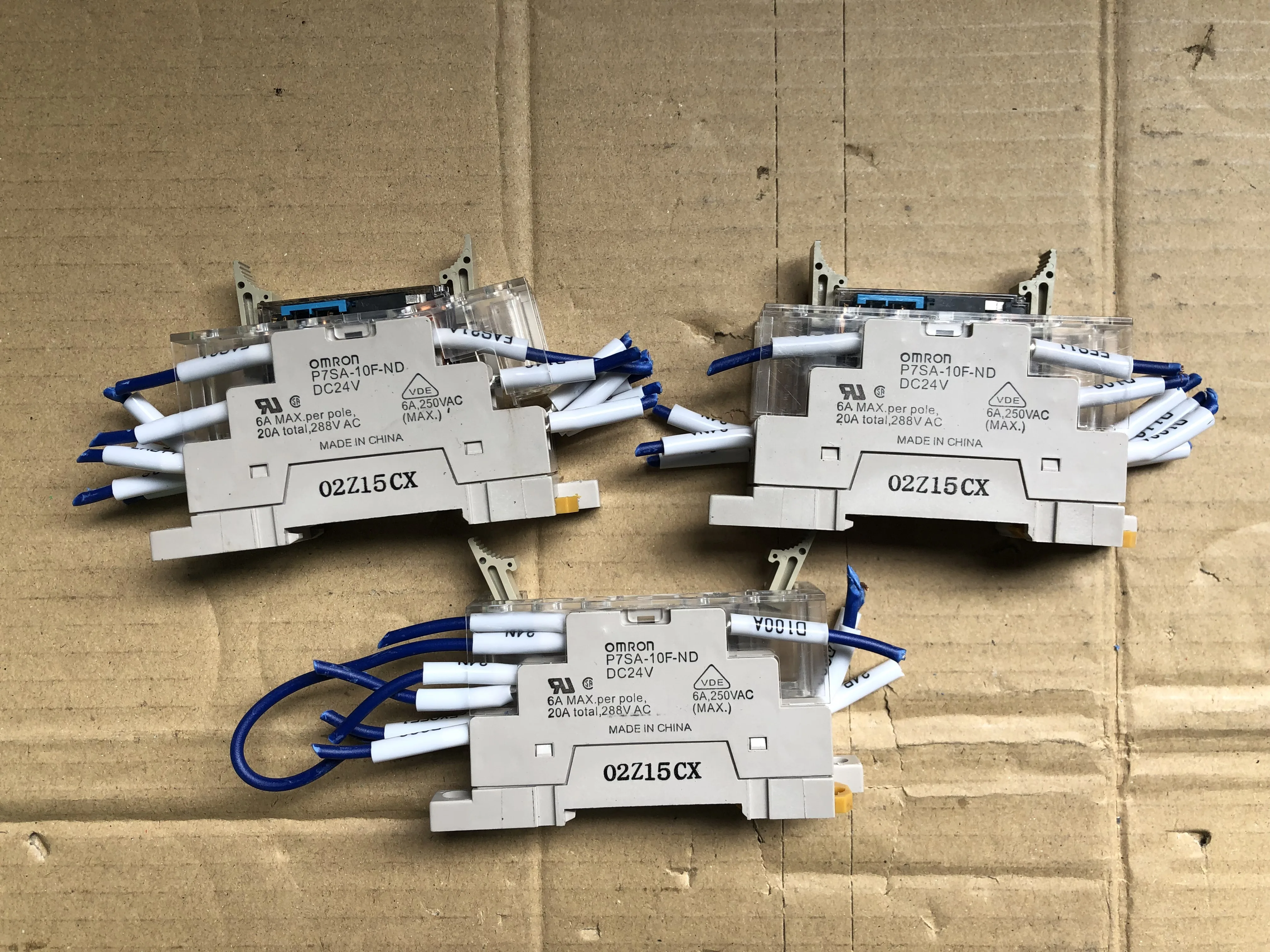 オムロン セーフティリレーソケット P7SA-10F-ND：1セット5個 / OMRON Safety Relay Socket P7SA-10F-ND：1セット5個 TJ230523