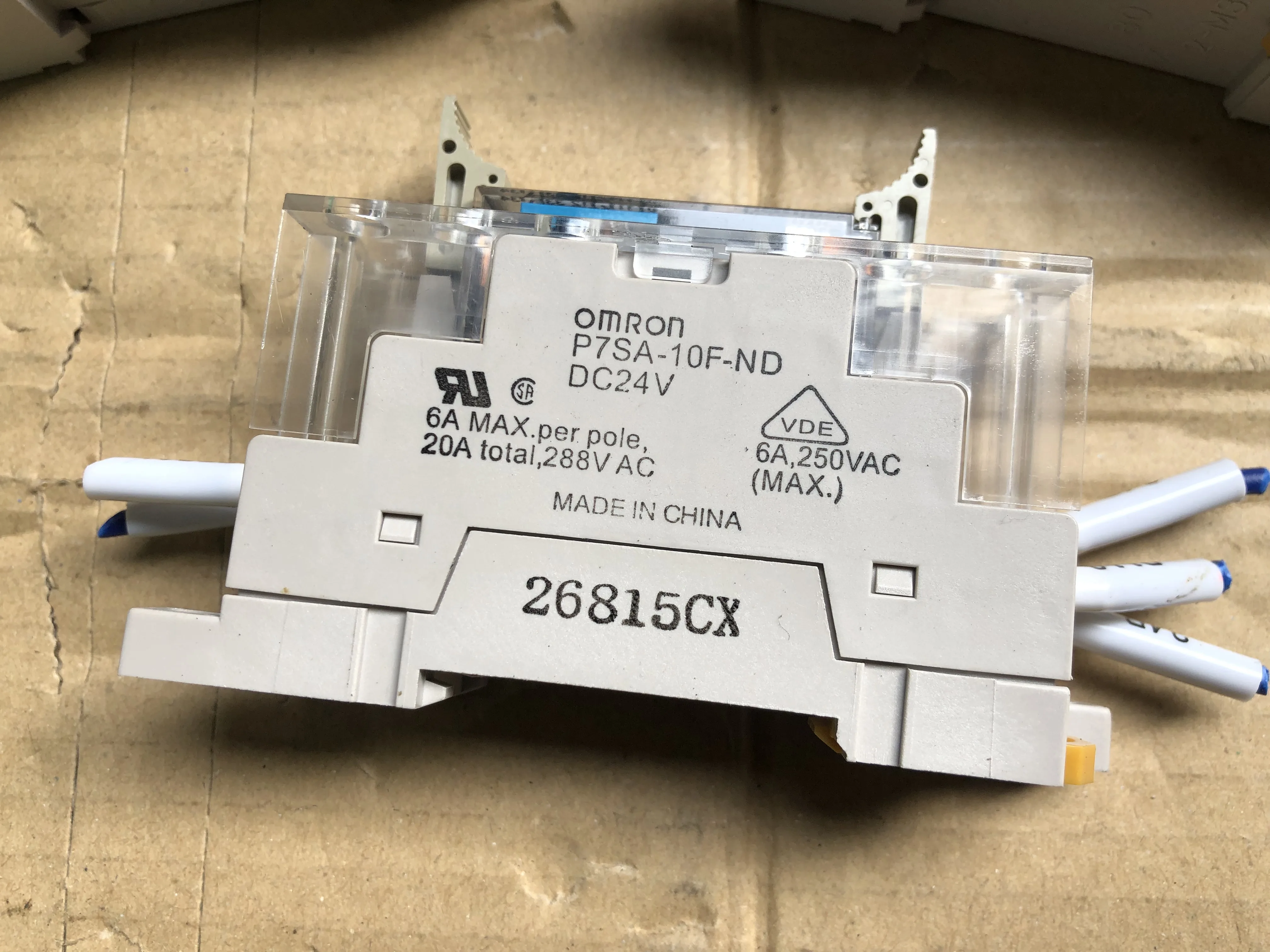 オムロン セーフティリレーソケット P7SA-10F-ND：1セット3個 / OMRON Safety Relay Socket P7SA-10F-ND：1セット3個 TJ230525