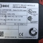 アイデック/和泉電気 安全リレーモジュール HR1S-AF5130B / IDEC Safety Relay Module HR1S-AF5130B TJ230537