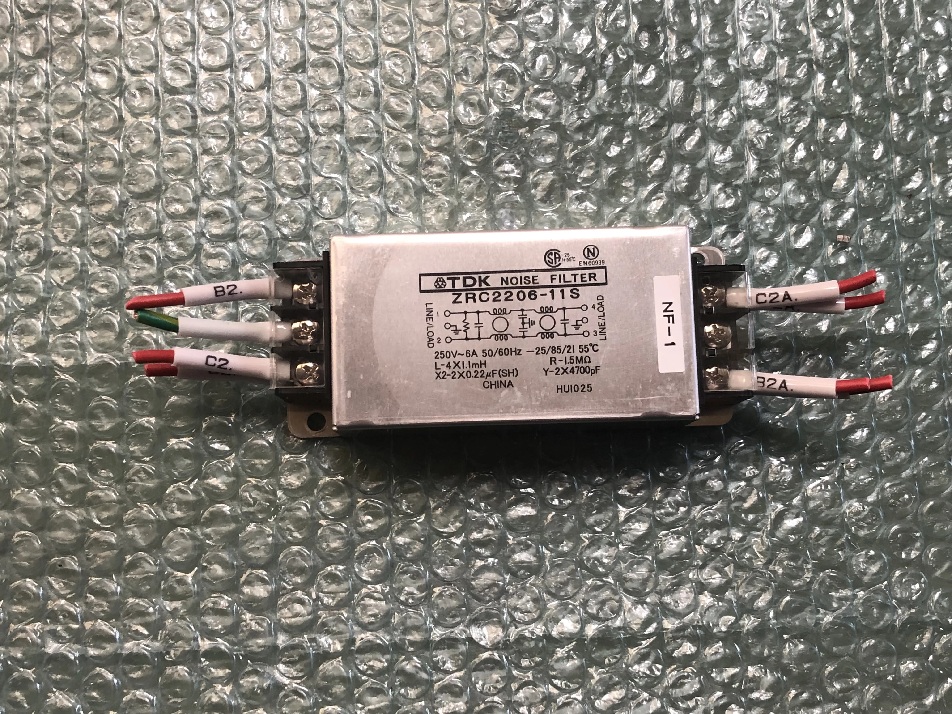 TDK ノイズフィルター ZRC2206-11S / TDK Noise Filter ZRC2206-11S TJ230549