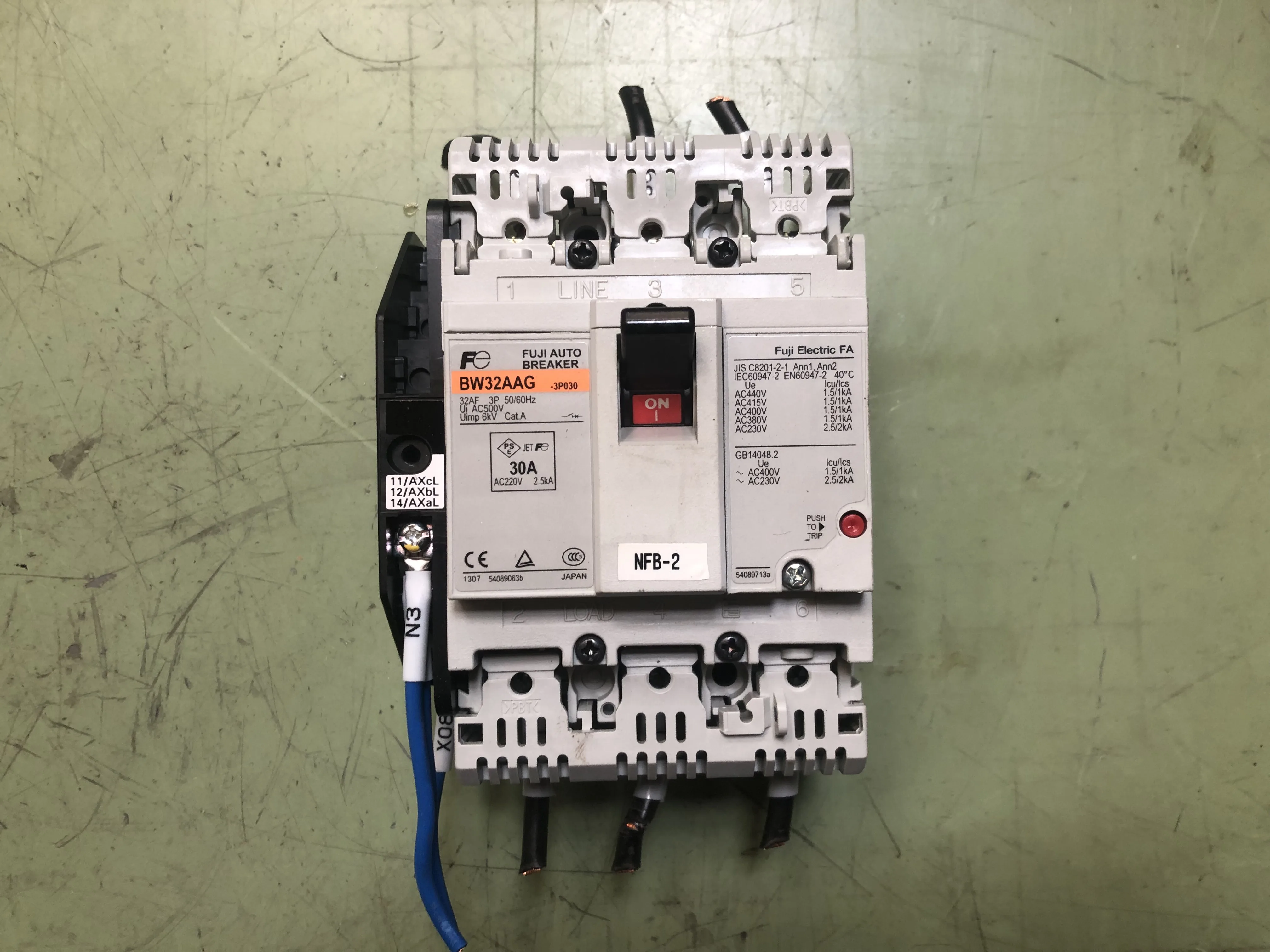 富士電機/富士電機製造 オートブレーカー BW32AAG / FUJI ELECTRIC (FE) Auto Breaker BW32AAG TJ230688