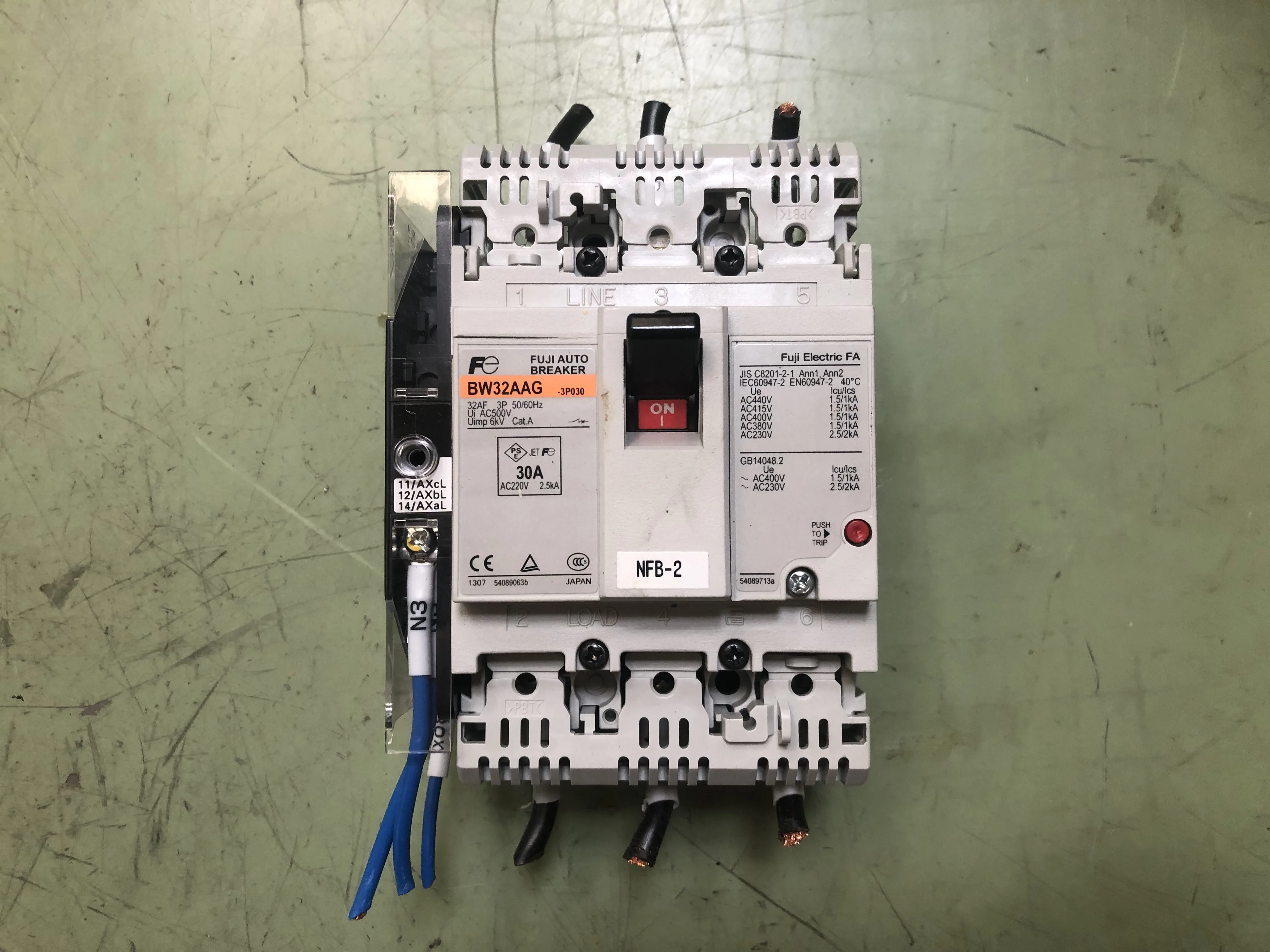 富士電機/富士電機製造 オートブレーカー BW32AAG / FUJI ELECTRIC (FE) Auto Breaker BW32AAG TJ230689
