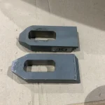 エスコ ステップクランプ2個 L100xW40xH20mm / ESCO Step Block 2pcs L100xW40xH20mm TJ230702