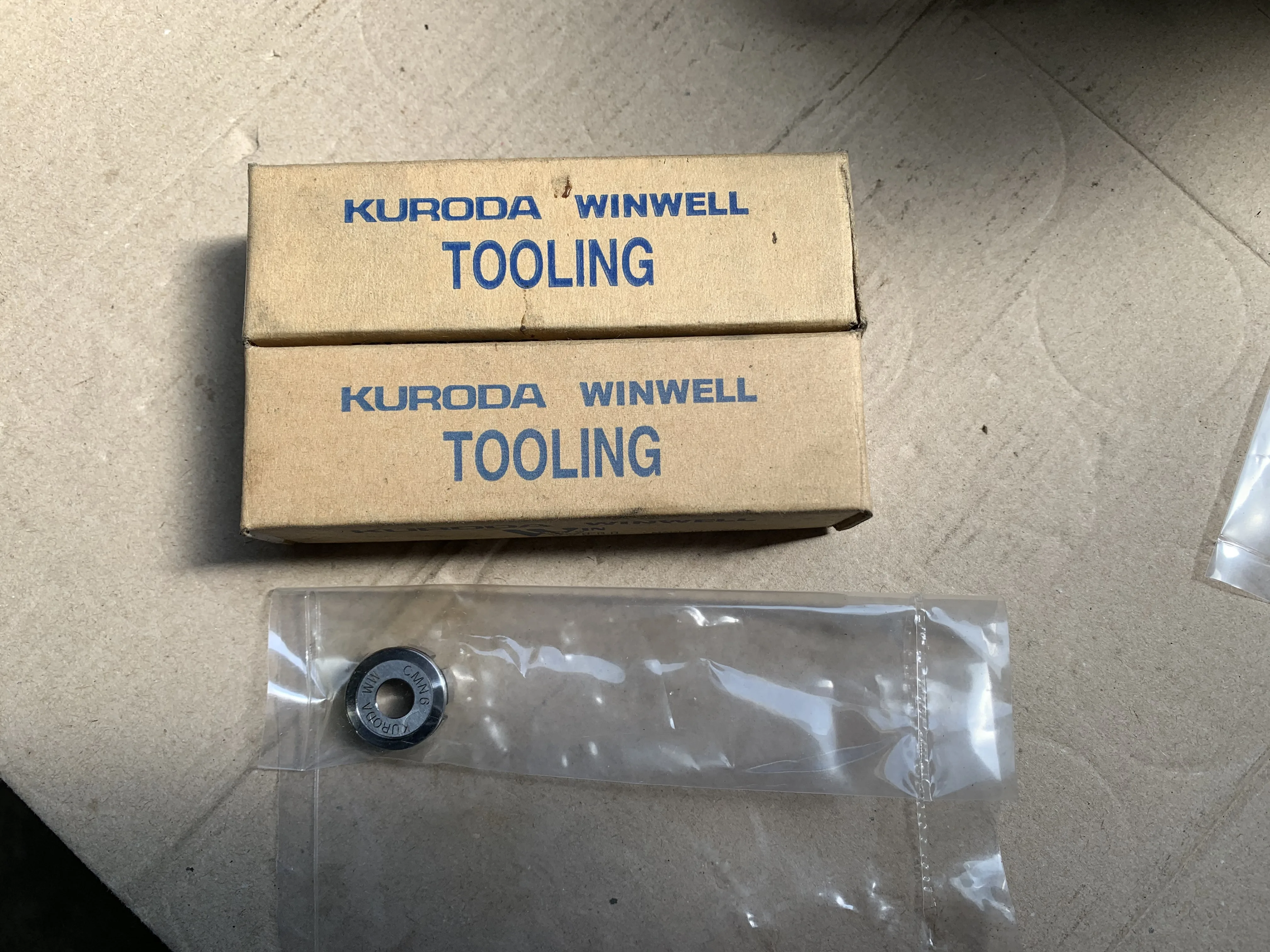 黒田精工 KKS ナット CMZN6, CMN6-WW(2個) / KURODA PRECISION INDUSTRIES Nut CMZN6, CMN6-WW(2個) TJ230730