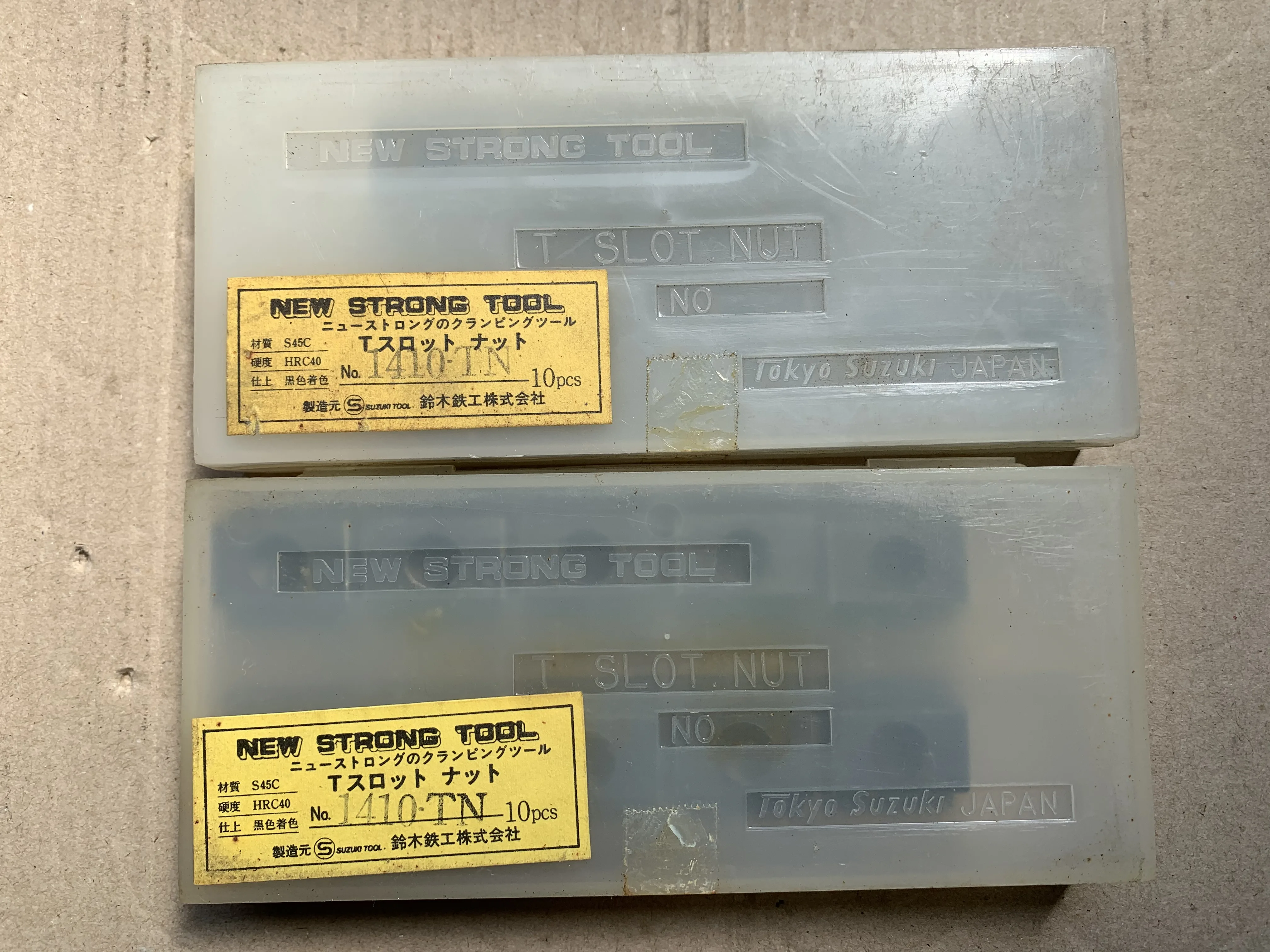 ニューストロング Tスロットナット 1410-TN (1セット2個) / NEW STRONG T-Slot Nut 1410-TN (1セット2個) TJ230732