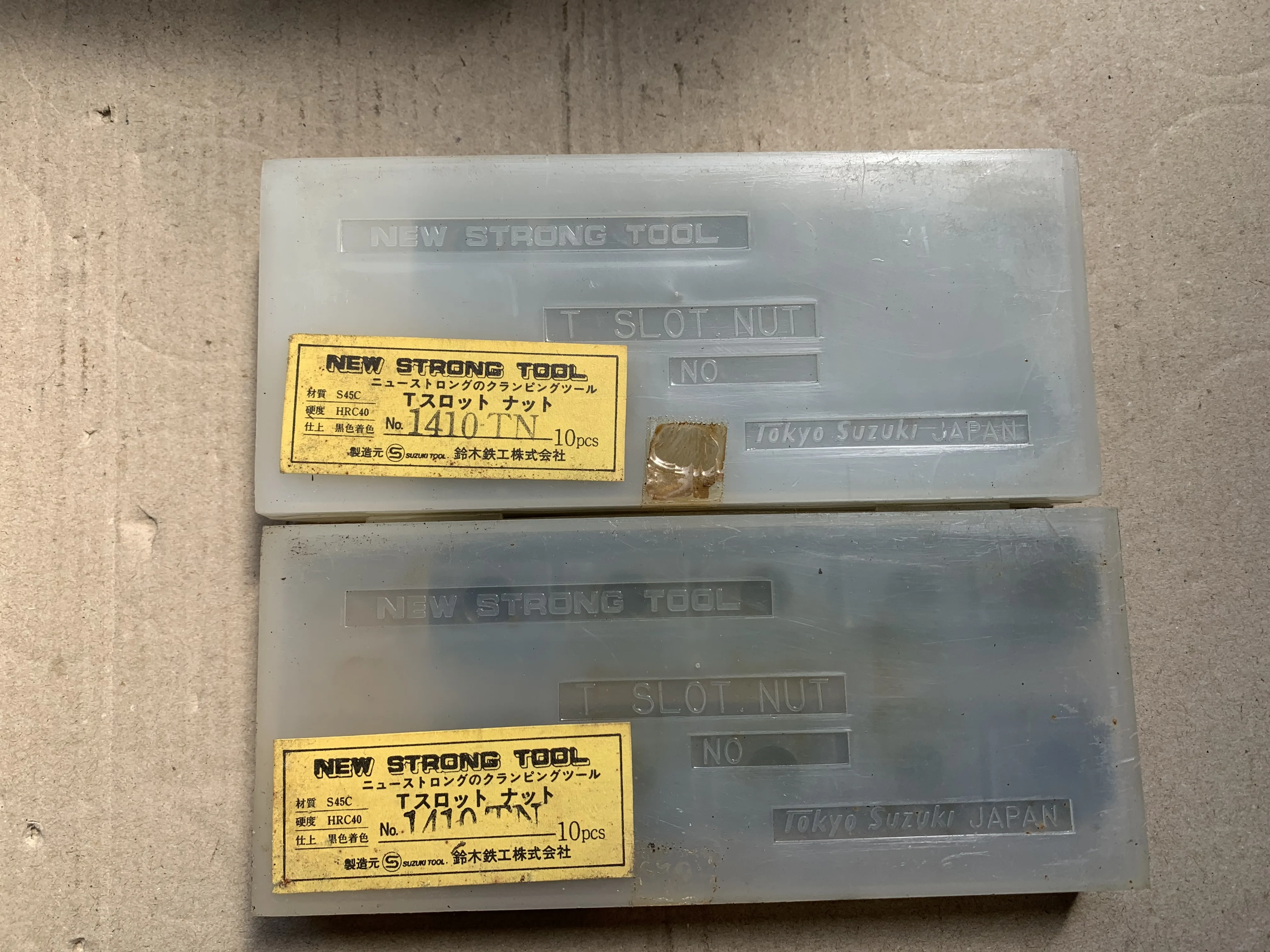 ニューストロング Tスロットナット 1410-TN (1セット2個) / NEW STRONG T-Slot Nut 1410-TN (1セット2個) TJ230733