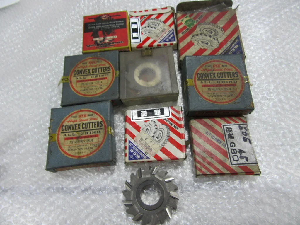 メーカー混在 千鳥刃サイドカッター1山 様々 / MIX Staggered Tooth Side Cutter 1Lot 様々 TJ230882