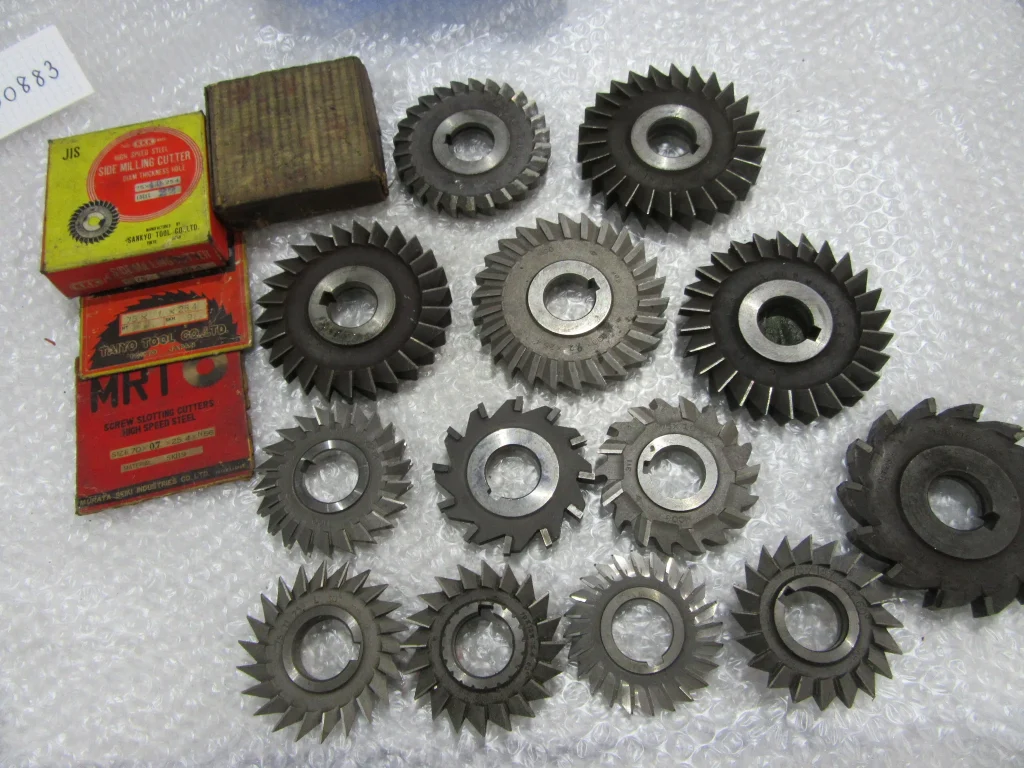 メーカー混在 千鳥刃サイドカッター1山 様々 / MIX Staggered Tooth Side Cutter 1Lot 様々 TJ230883