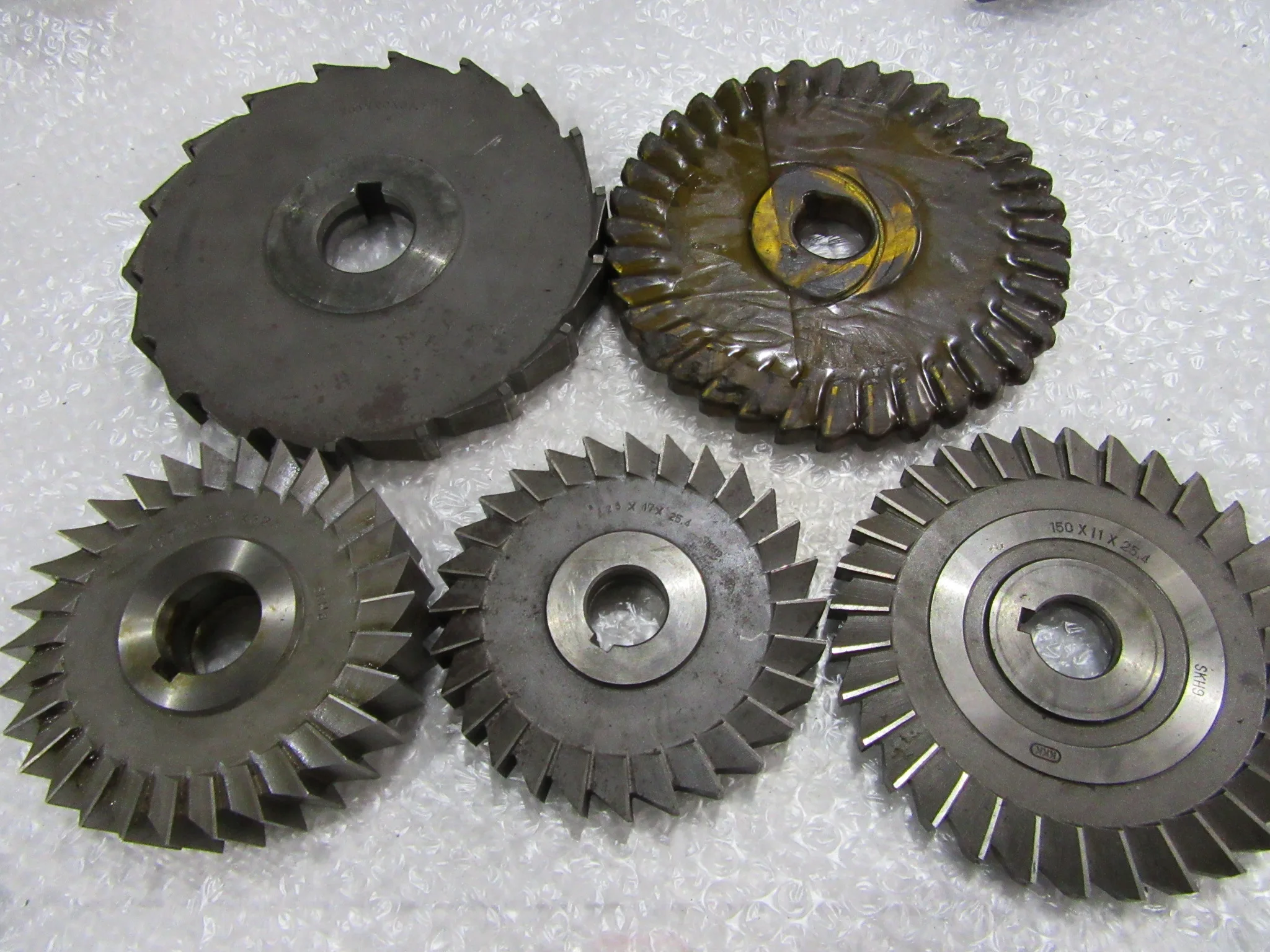 メーカー混在 千鳥刃サイドカッター1山 様々 / MIX Staggered Tooth Side Cutter 1Lot 様々 TJ230884