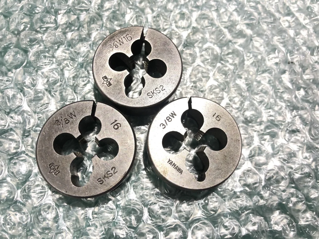 彌満和製作所 YAMAWA ダイスセット 1セット3個（3/8W：SKS2 16） / YAMAWA MFG 1セット3個（3/8W：SKS2 16） TJ240092