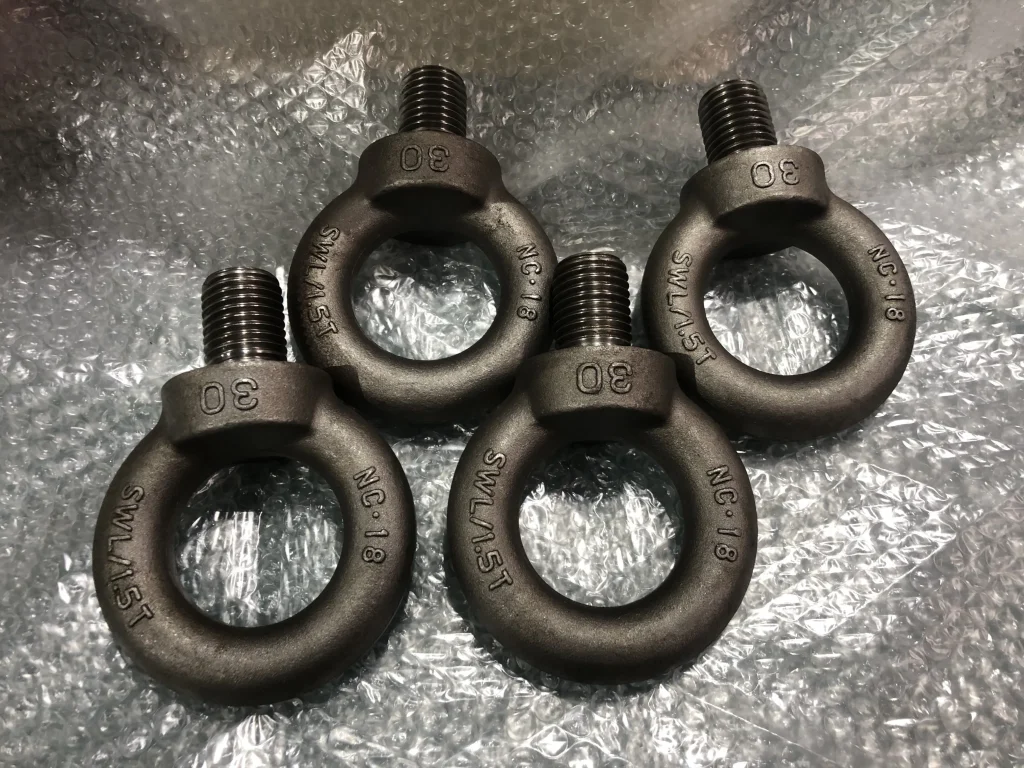 アイボルト(吊り具) M30 SWL/1.5t（4個セット） / M30 SWL/1.5t（4個セット） TJ240260