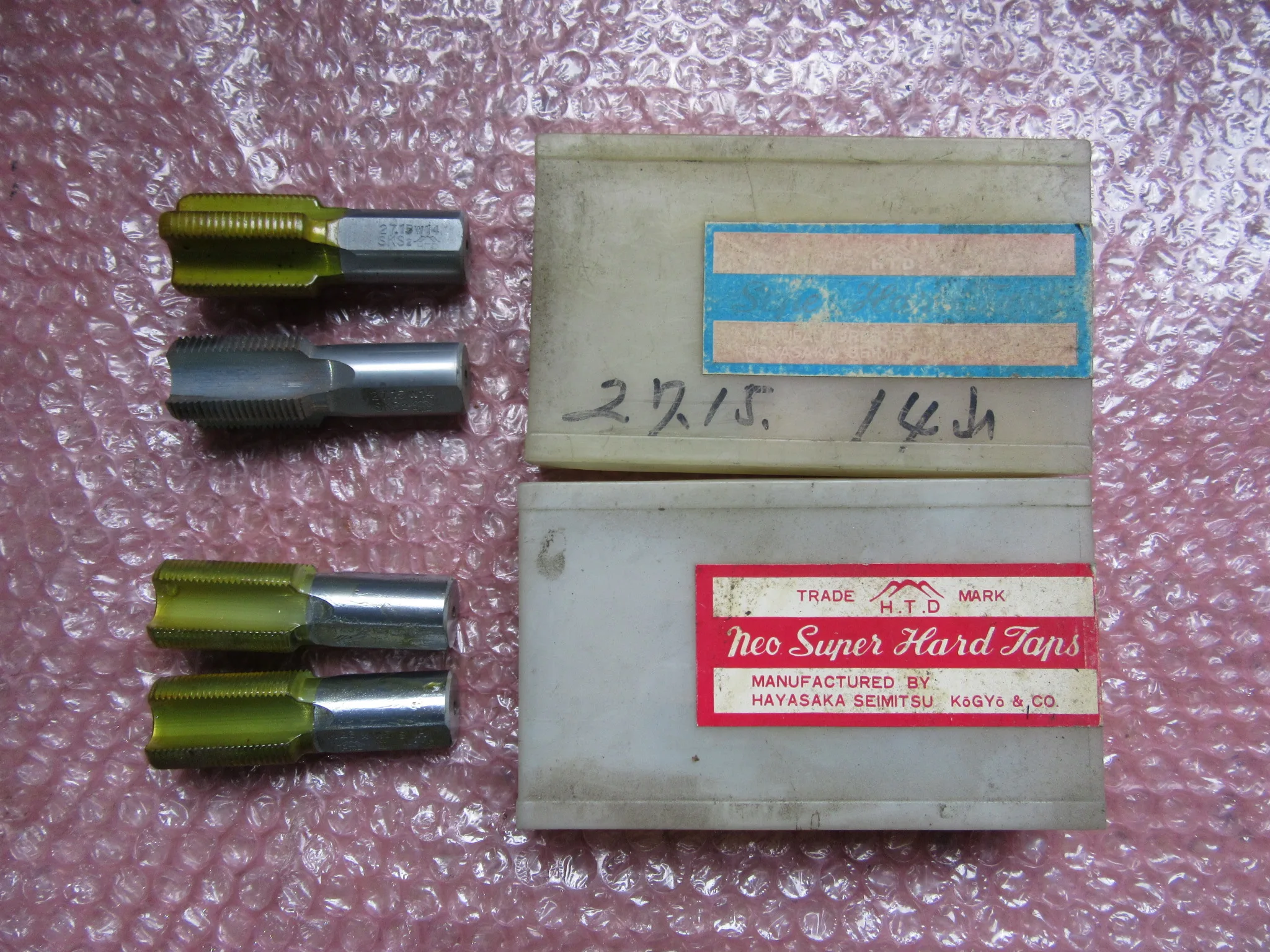 早坂精密工業 ハンドタップ 27.15 x W14, M26x1.5 / HAYASAKA MFG (H.T.D) 27.15 x W14, M26x1.5 TJ240295