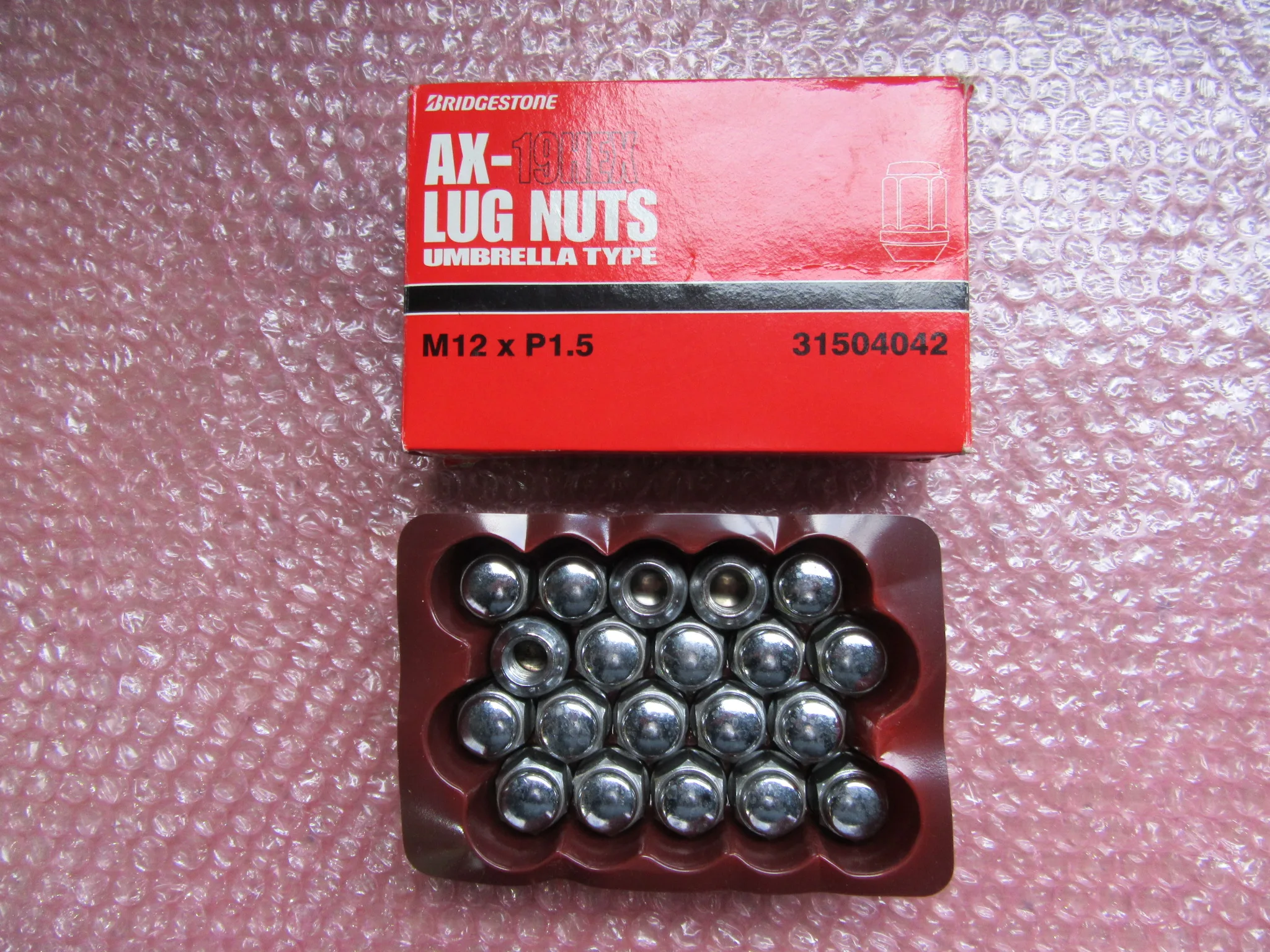 ブリヂストン メッキ ナット AX-19HEX / BRIDGESTONE AX-19HEX TJ240391