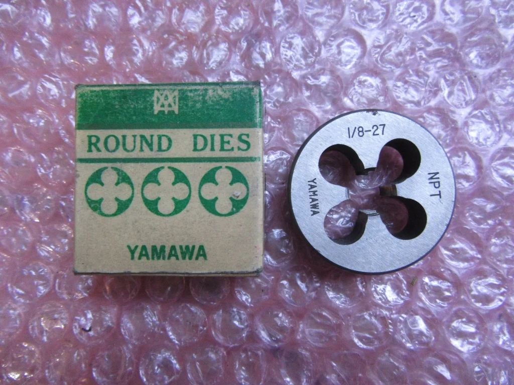彌満和製作所 YAMAWA ダイス 1/8-27 / YAMAWA MFG 1/8-27 TJ250022
