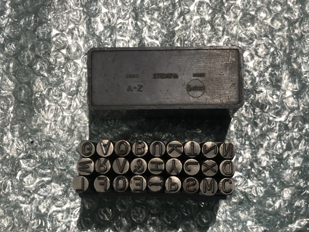 STEMPA 刻印 英字A-Z(5ｍｍ） / STEMPA 英字A-Z(5ｍｍ） TJ250219