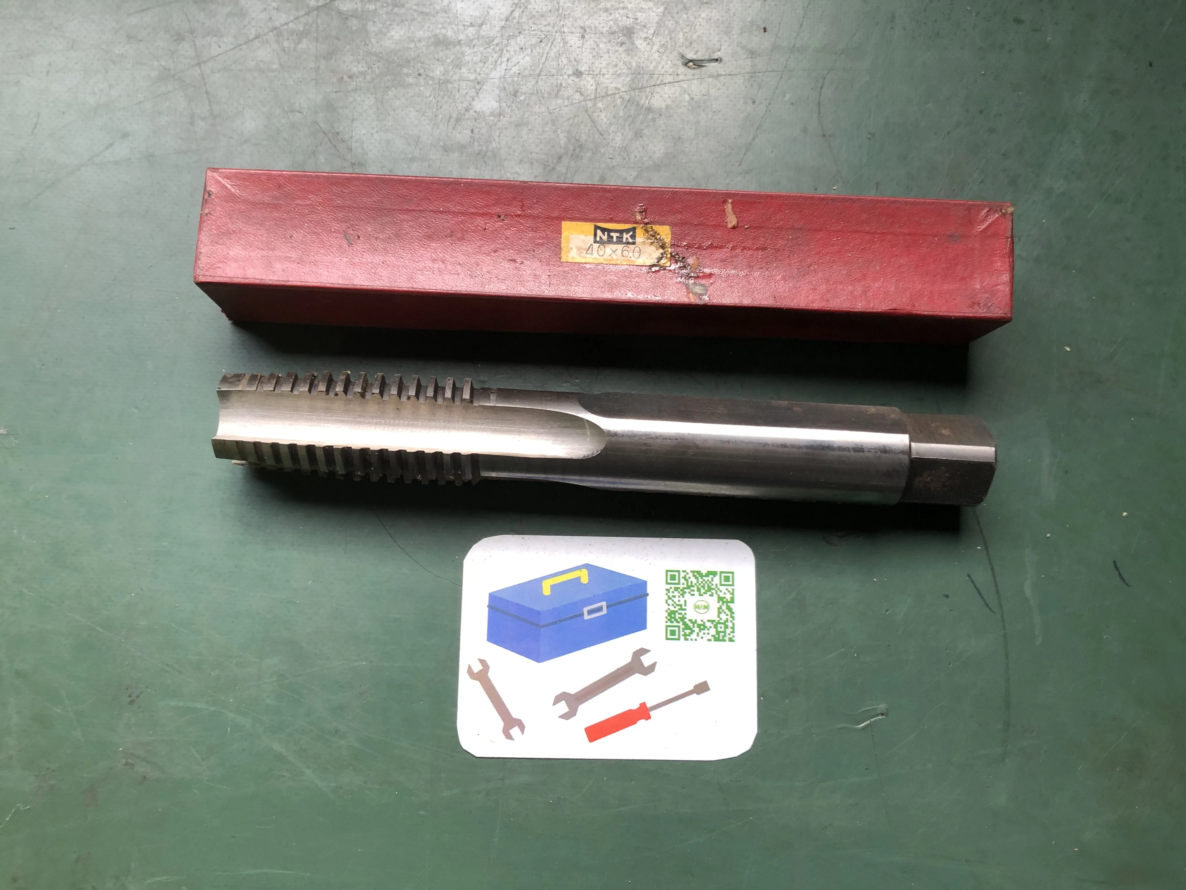 NTKカッティングツールズ タップ 40ｘ6.0 / NTK CUTTING TOOLS Hand Tap 40ｘ6.0 TL210002