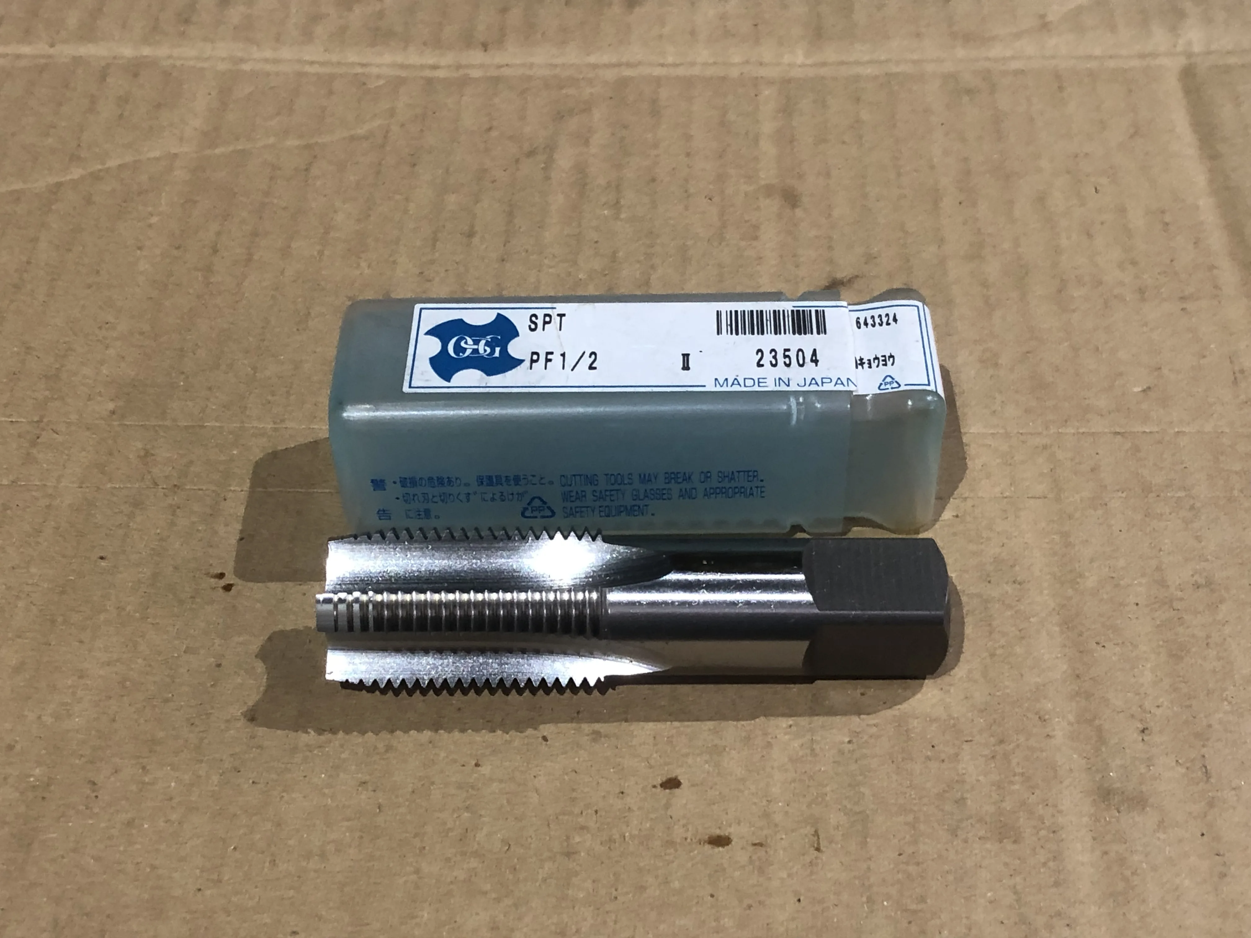 OSG/オーエスジー タップ SPT PF1/2 / OSG Hand Tap SPT PF1/2 TL220065
