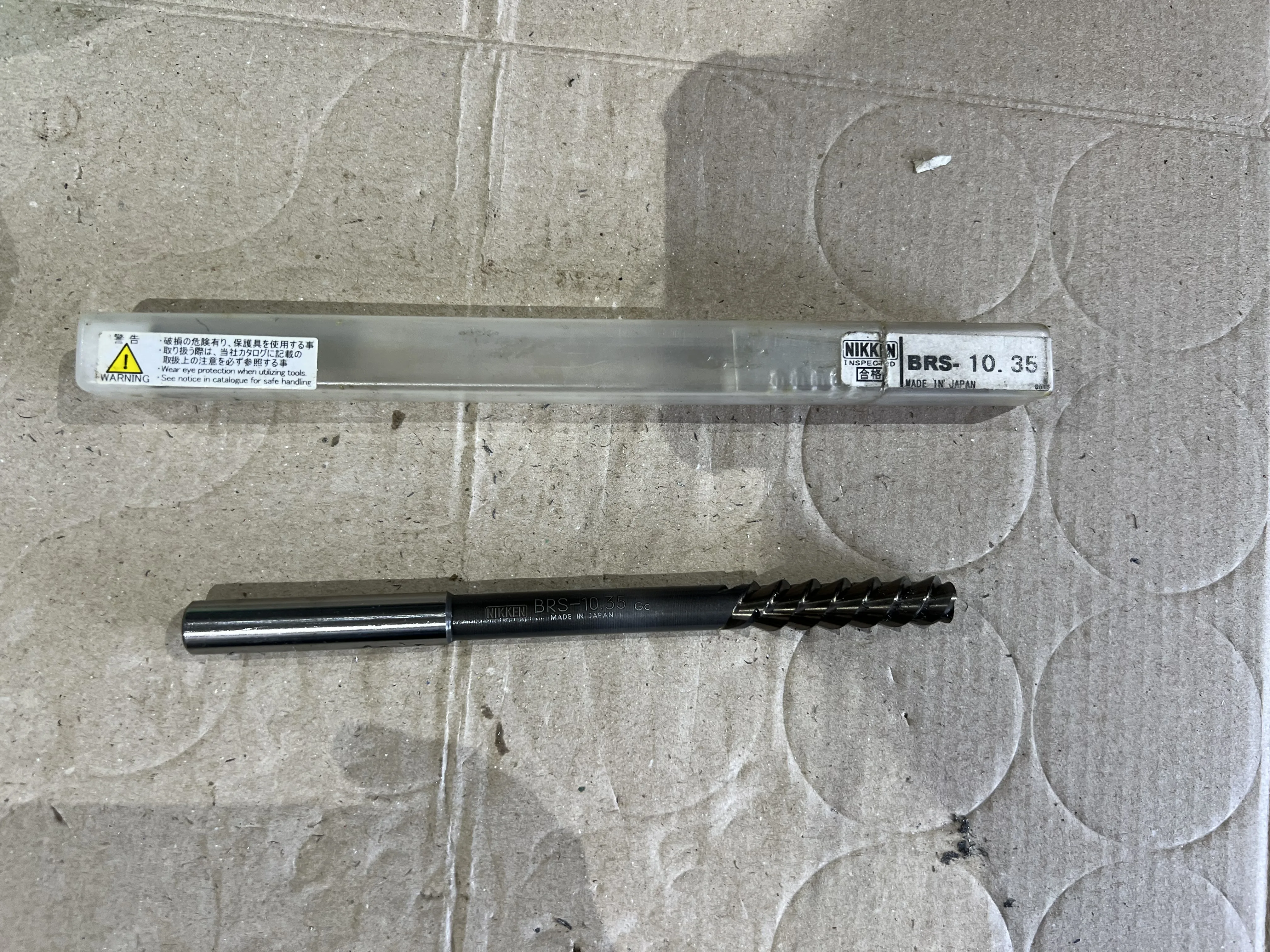 日研工作所 プロ－チリ－マストレートシャンク BRS 10.35 / NIKKEN KOSAKUSHO WORKS Broach Reamer Straight Shank BRS BRS 10.35 TL220092