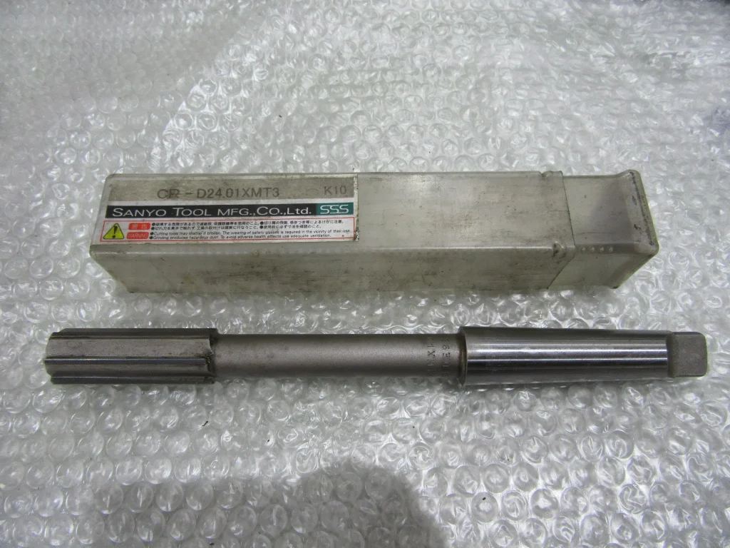 三洋工具SSS TOOL リーマ φ24.01 MT3 / SANYO TOOL Machine Reamer φ24.01 MT3 TL230036