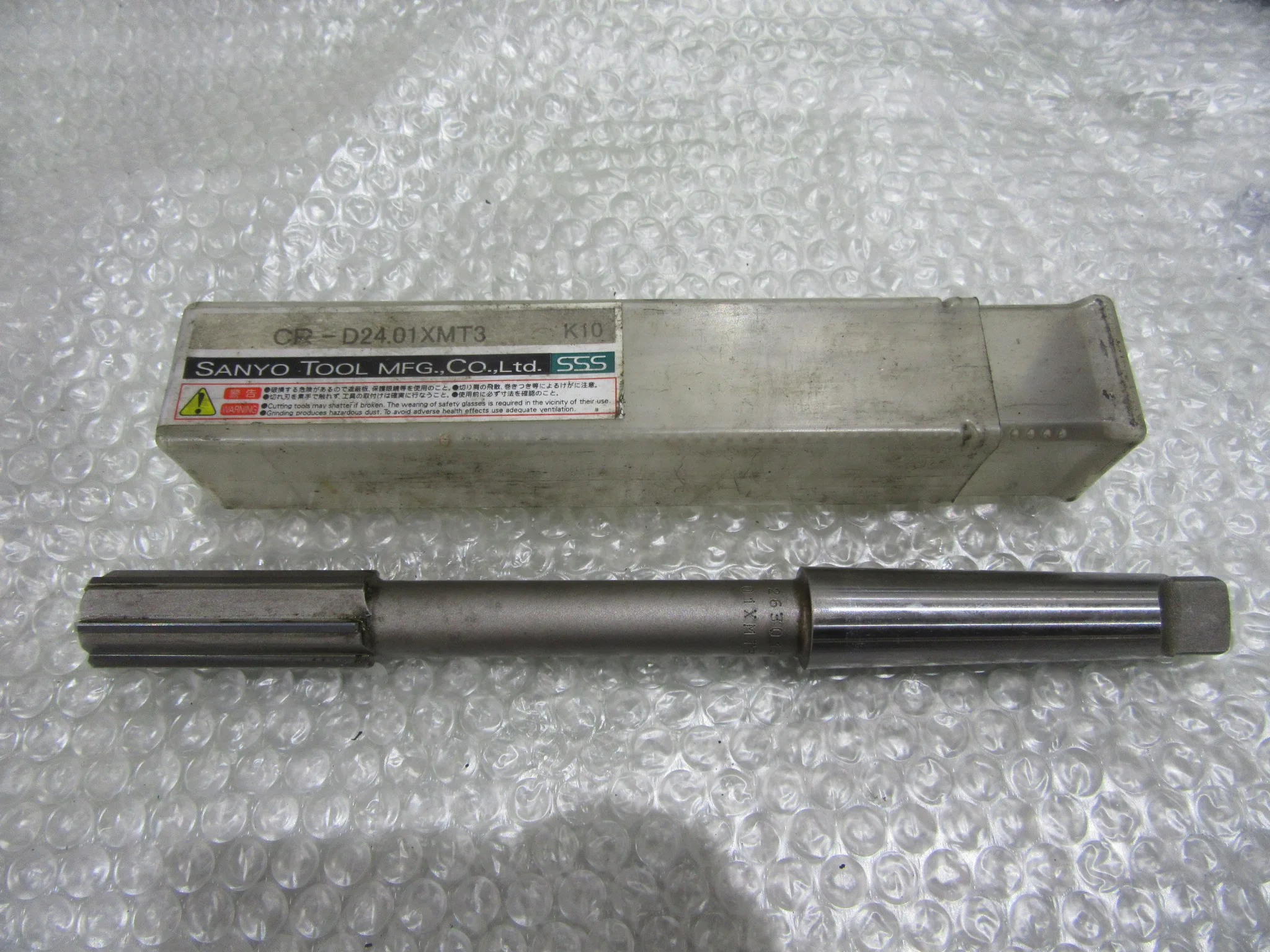 三洋工具SSS TOOL リーマ φ24.01 MT3 / SANYO TOOL Machine Reamer φ24.01 MT3 TL230036