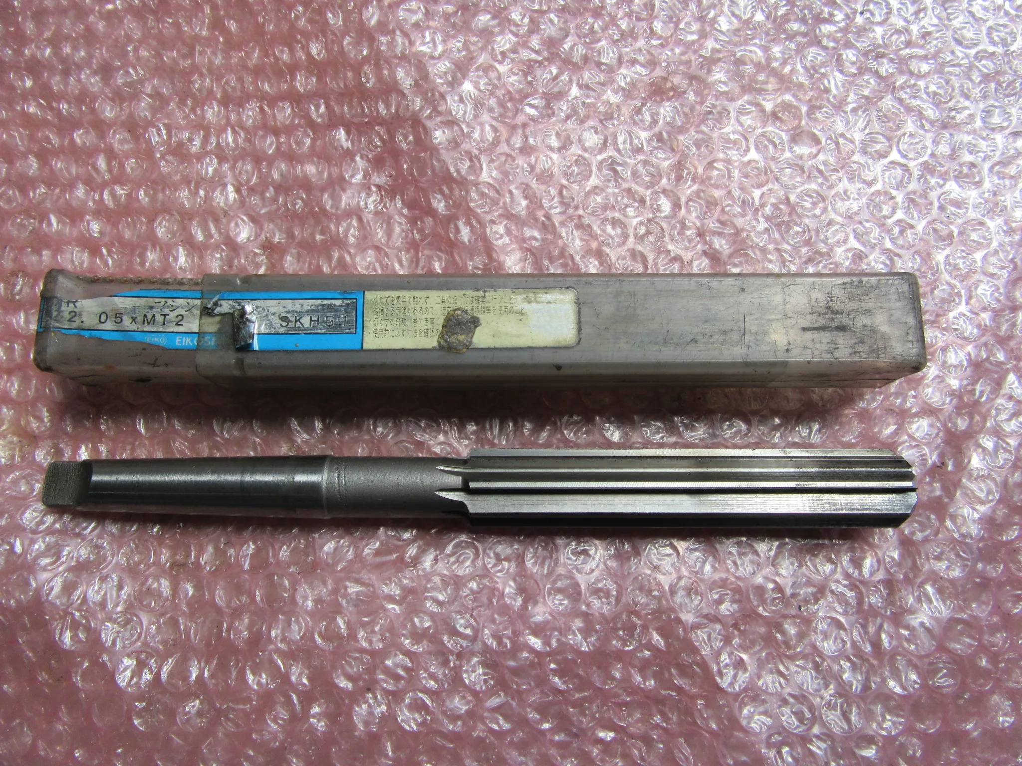 栄工舎 リーマ 22.05(SKH51) / EIKOSHA Machine Reamer 22.05(SKH51) TL230054